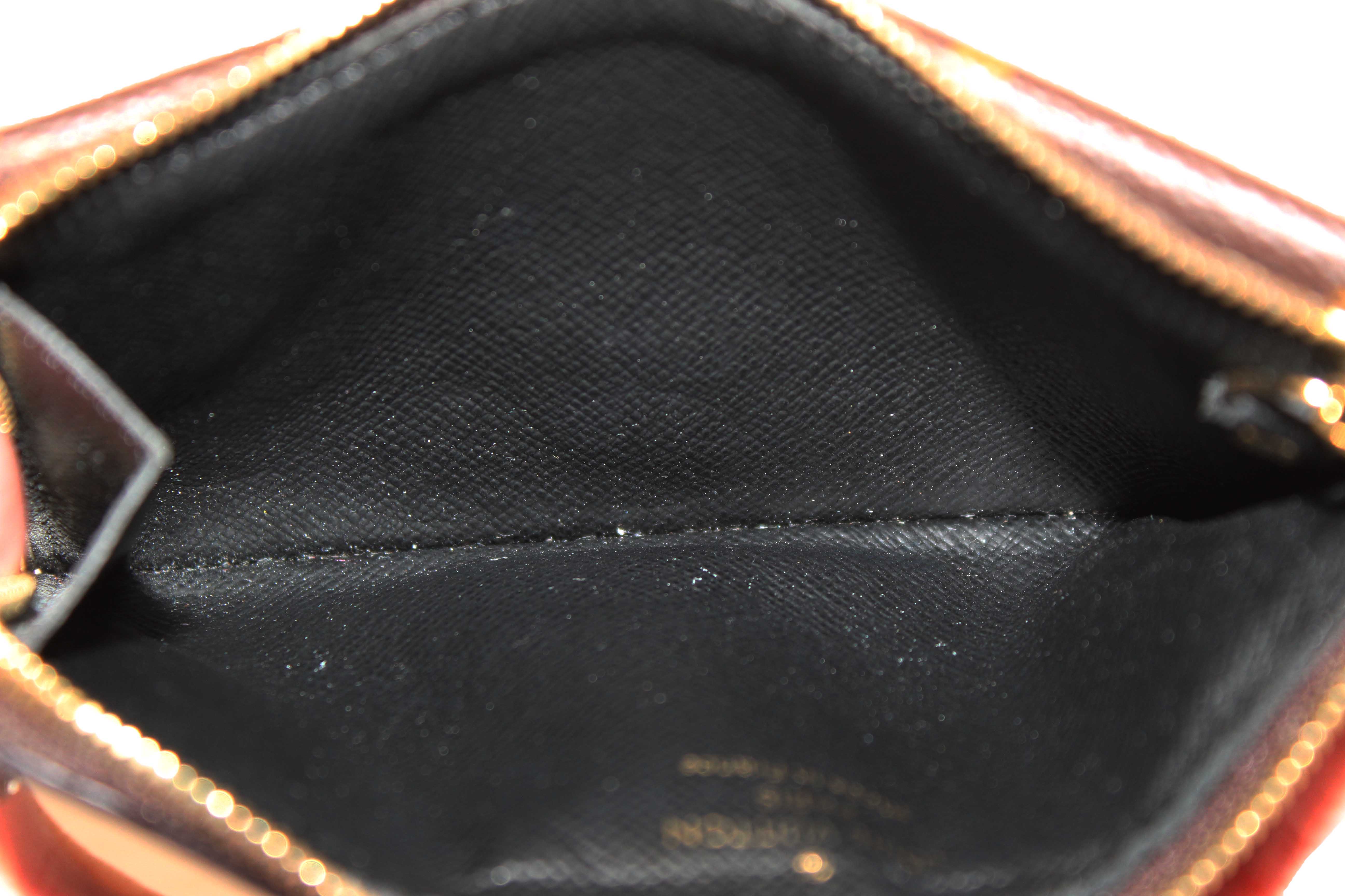 Authentic Louis Vuitton Classic Monogram Recto Verso Card Holder