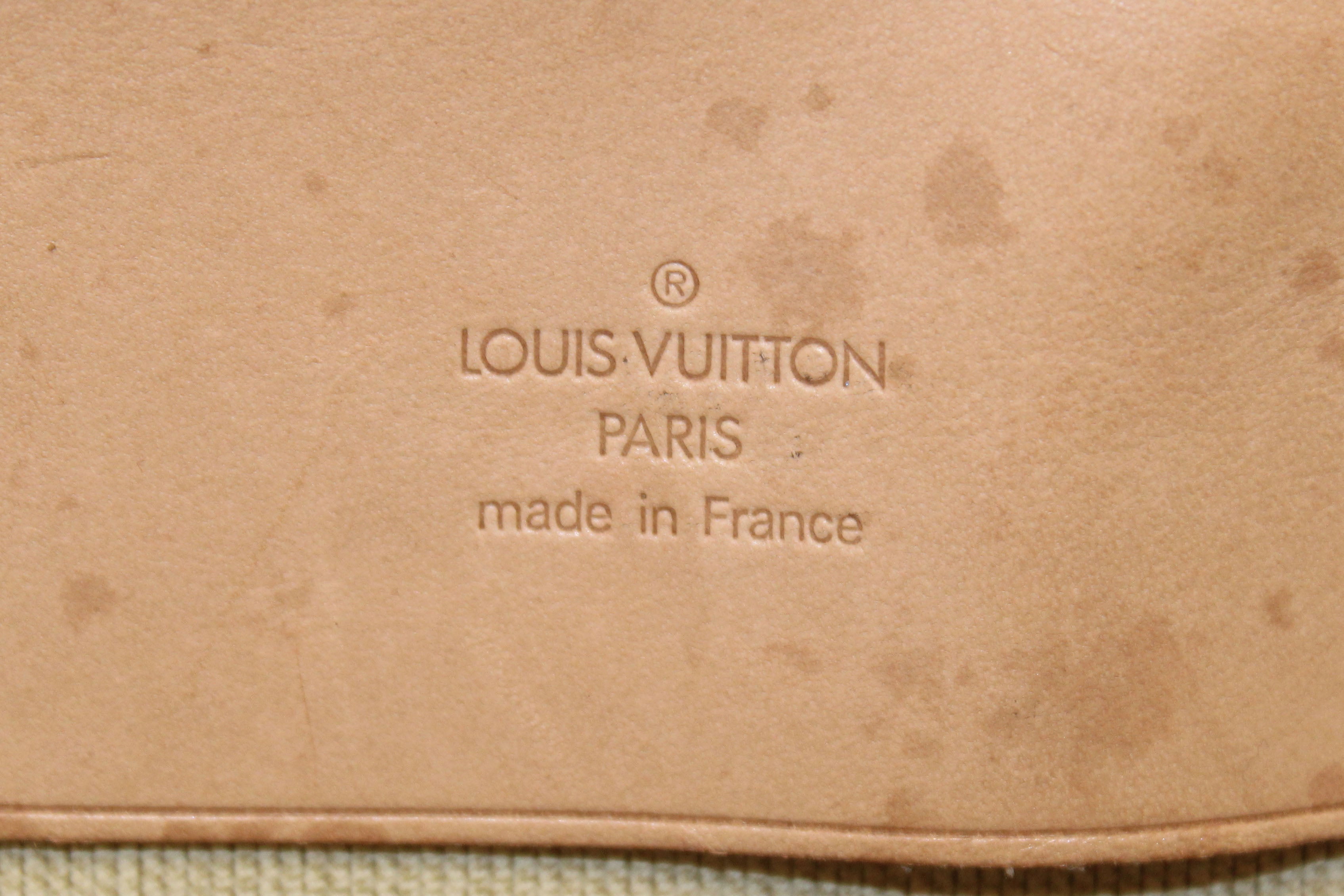 Authentic Louis Vuitton Monogram Canvas Sirius 45 Luggage Carry On Travel Bag