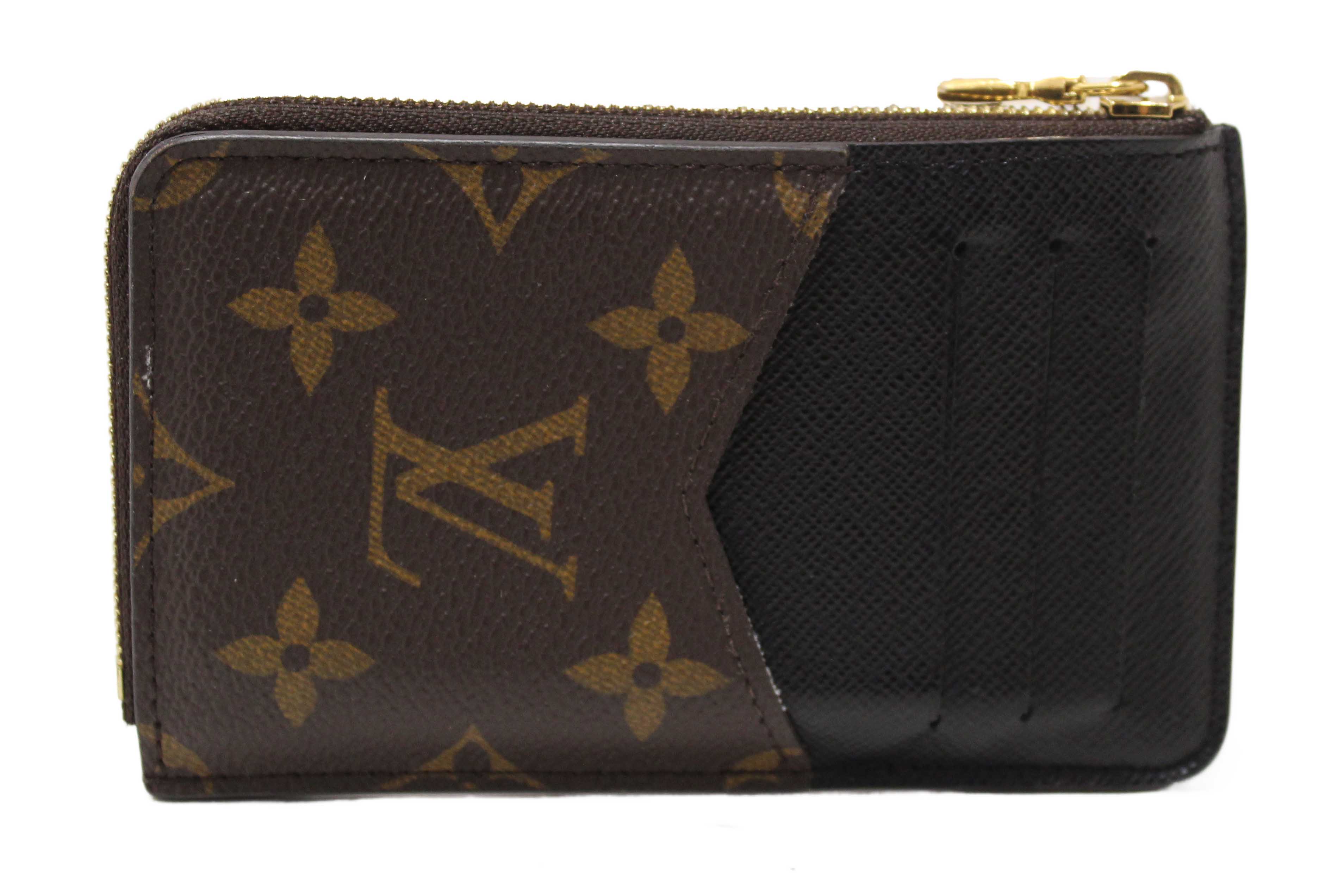 Authentic Louis Vuitton Classic Monogram Recto Verso Card Holder