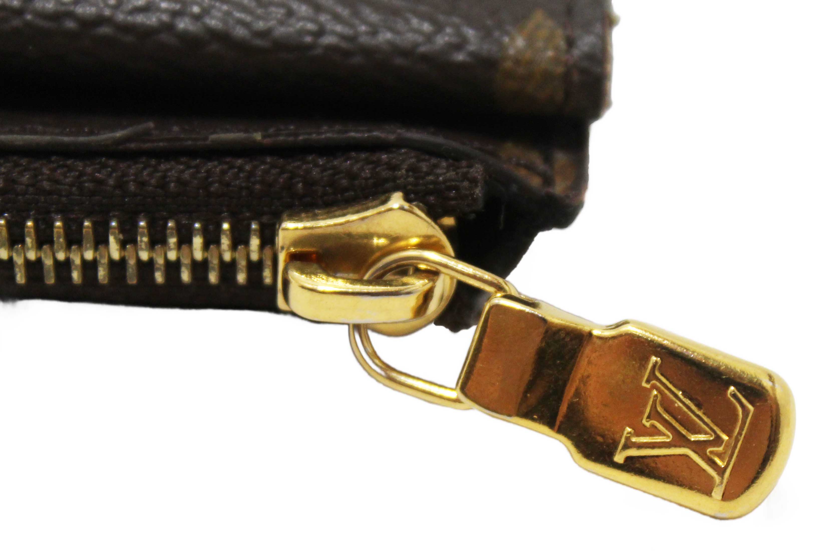 Authentic Louis Vuitton Classic Monogram Recto Verso Card Holder