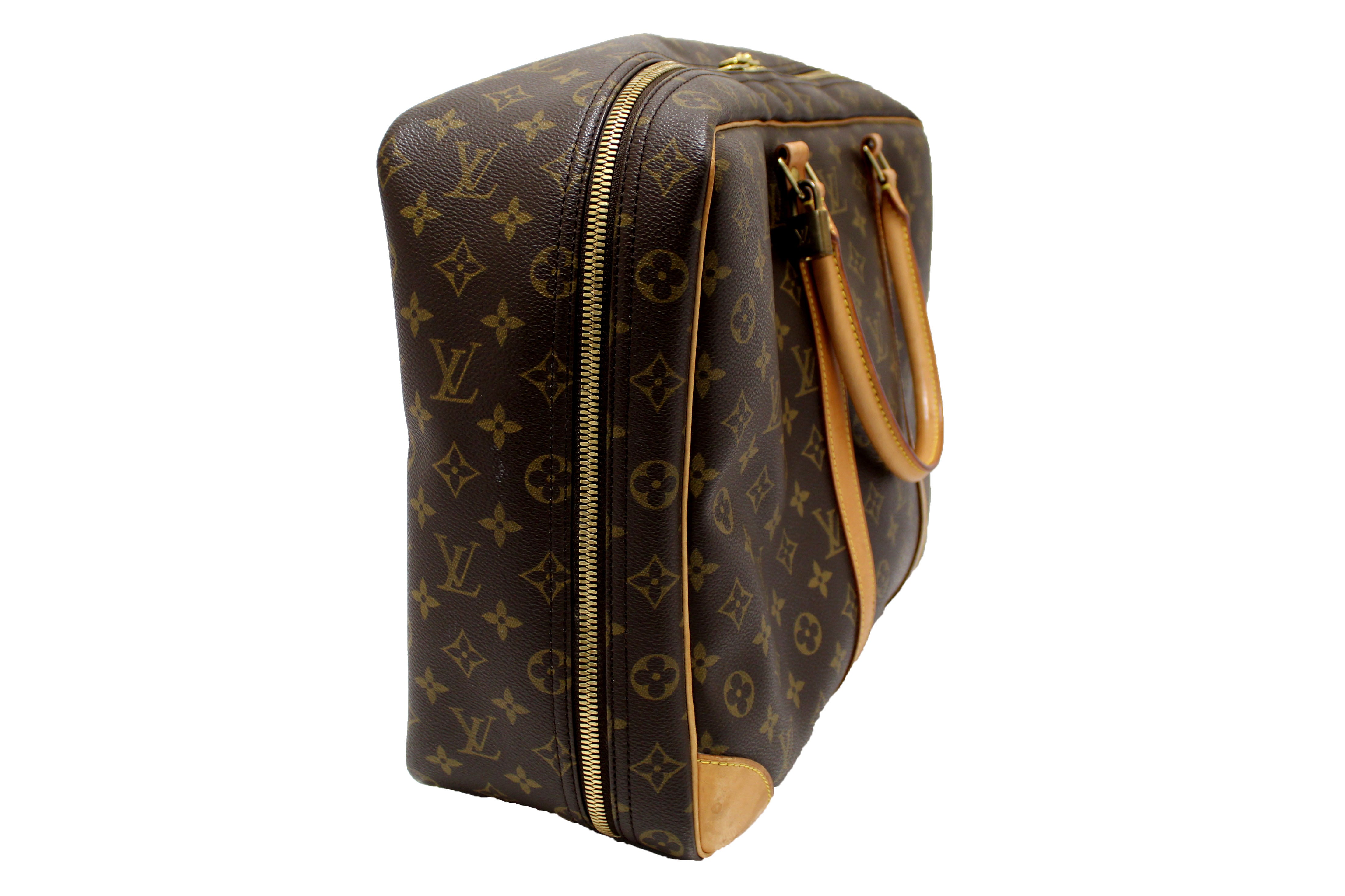 Authentic Louis Vuitton Monogram Canvas Sirius 45 Luggage Carry On Travel Bag