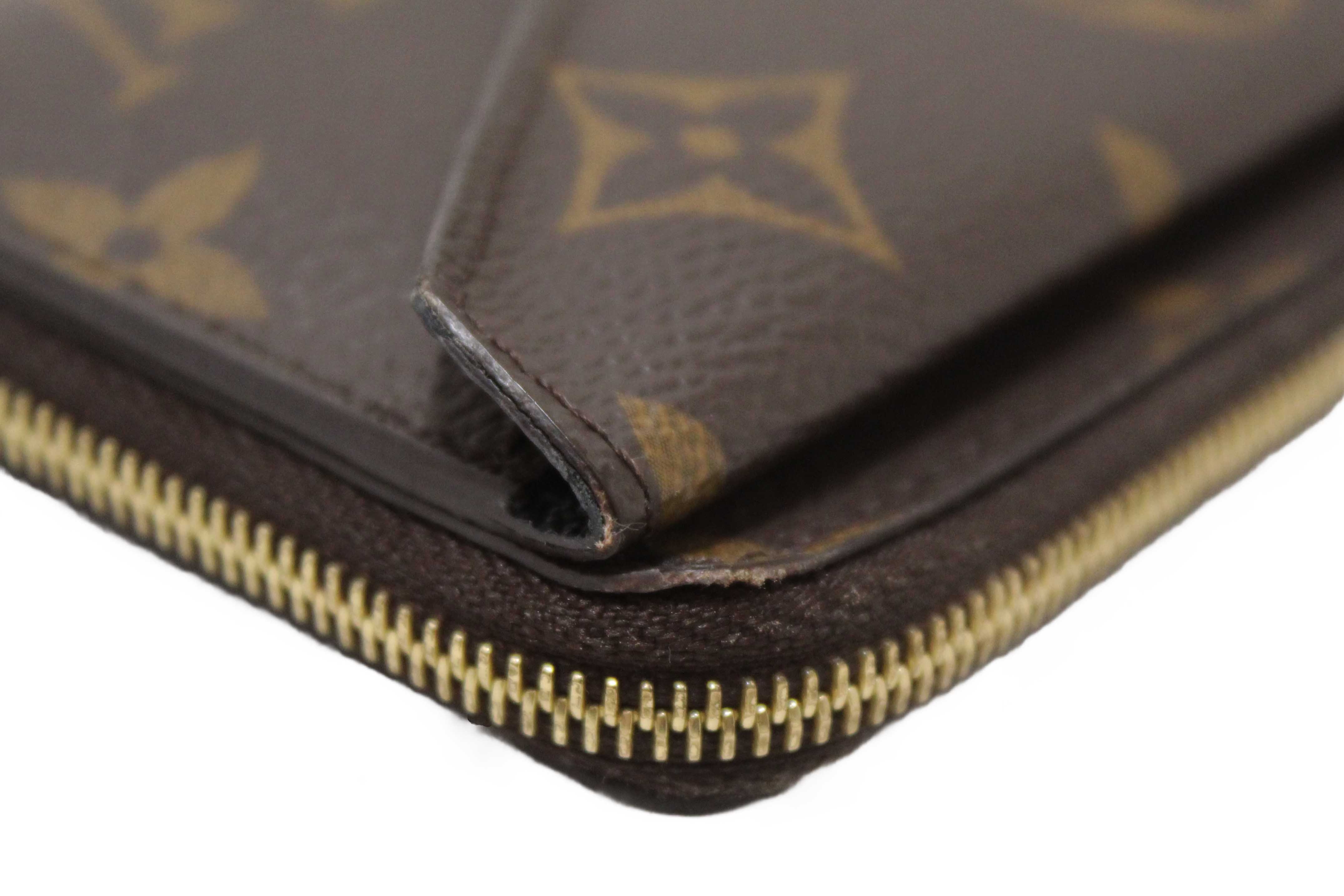 Authentic Louis Vuitton Classic Monogram Recto Verso Card Holder