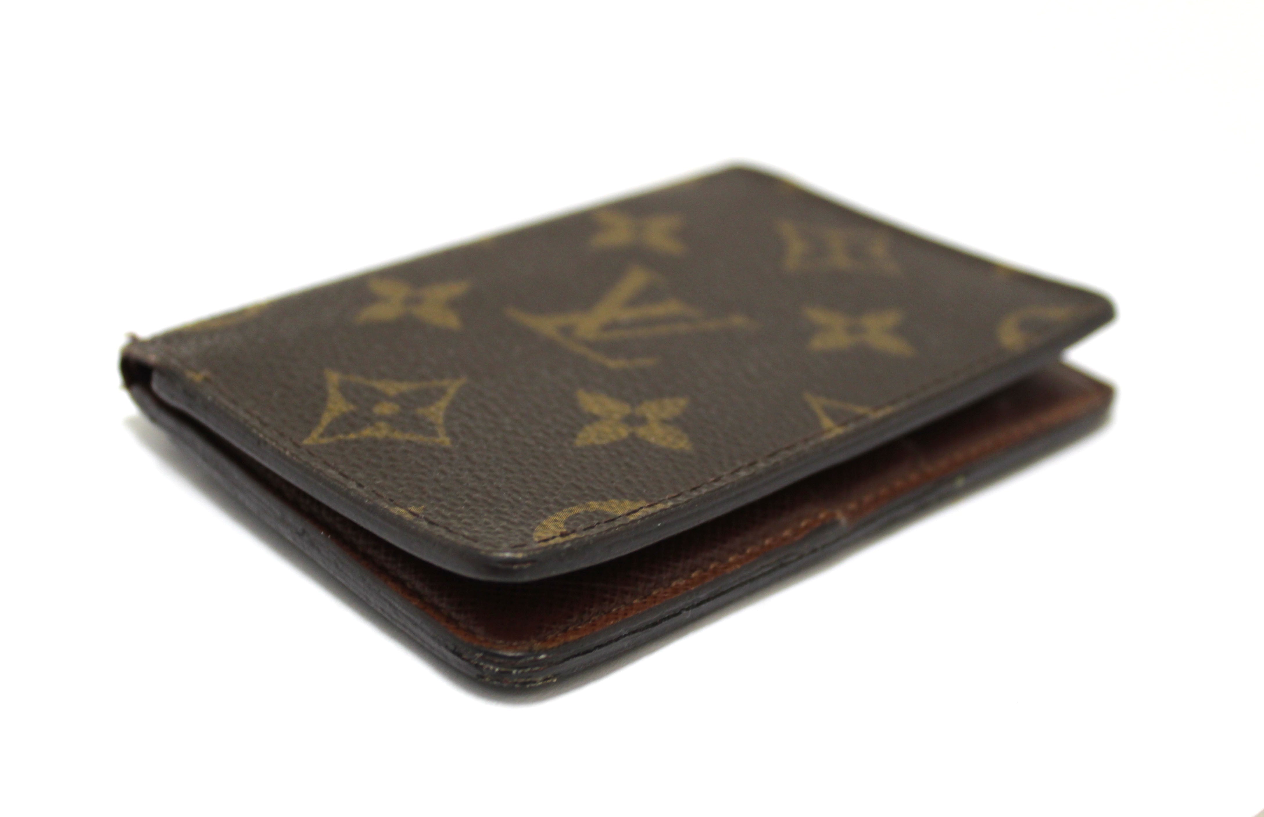Louis Vuitton Pocket Organiser Note Book Case Holder Genuine Original #715  92