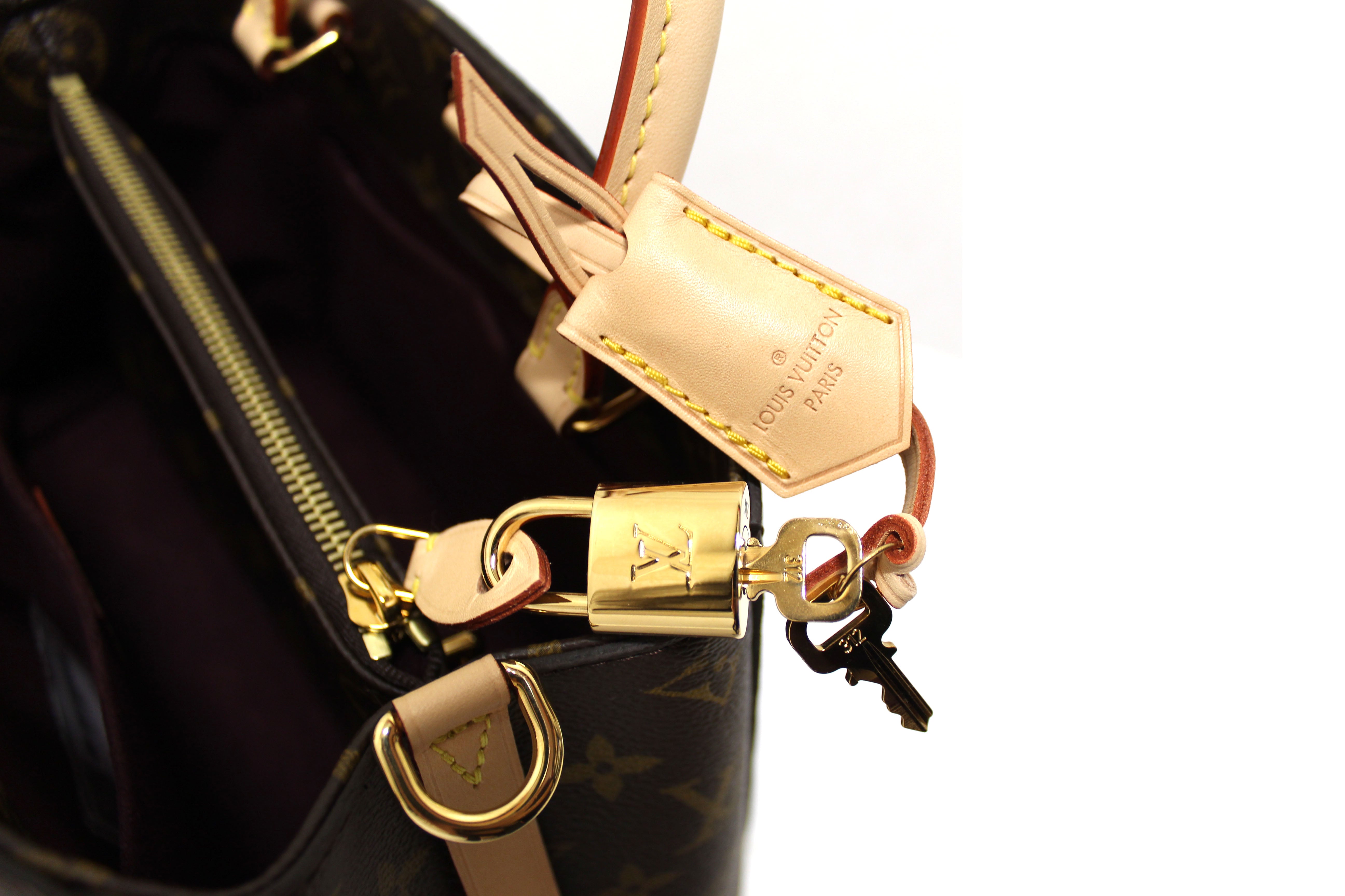 Authentic Louis Vuitton Monogram Montaigne BB Shoulder Handbag
