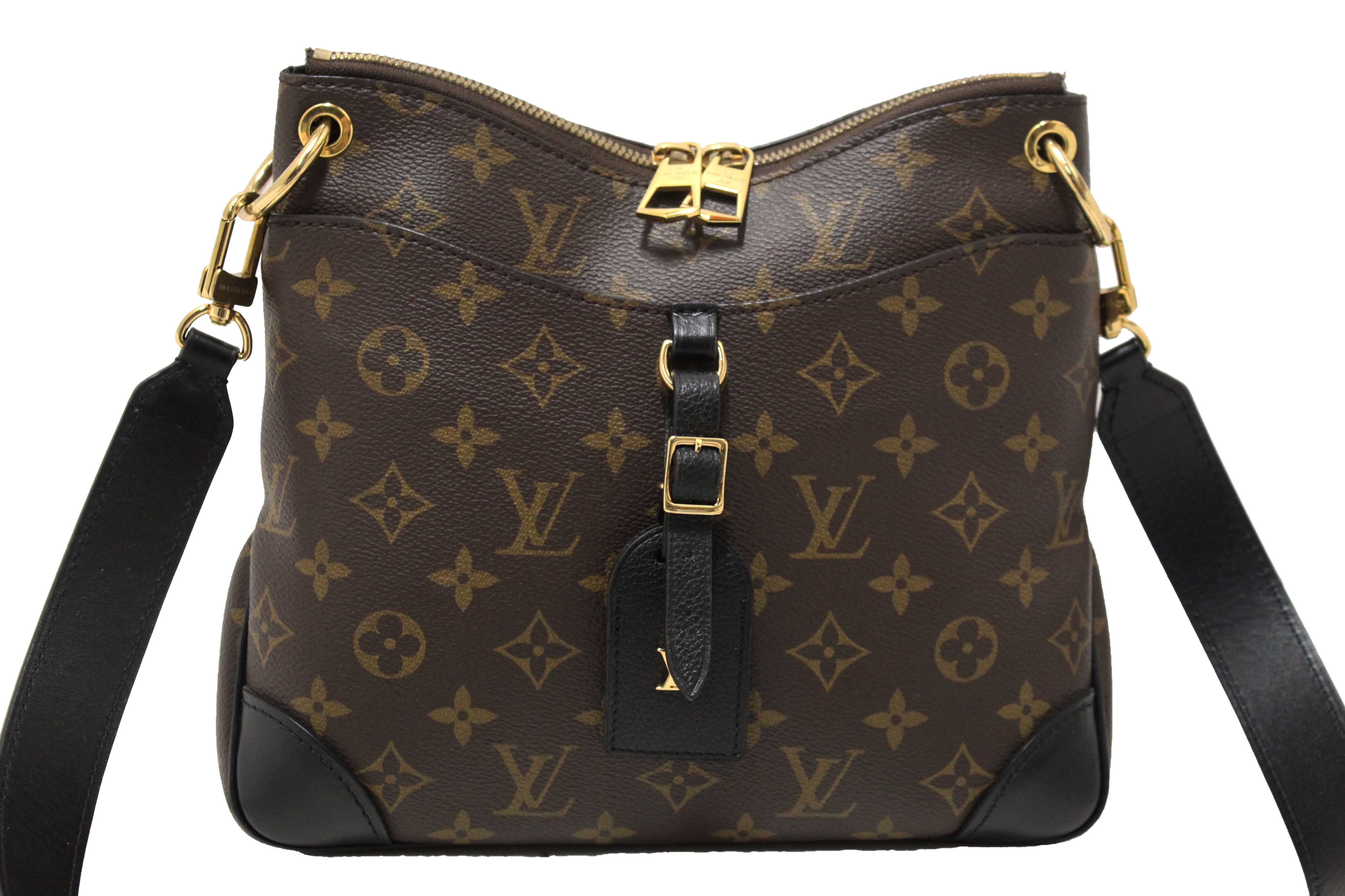Authentic Louis Vuitton Classic Monogram Odeon PM Messenger Bag