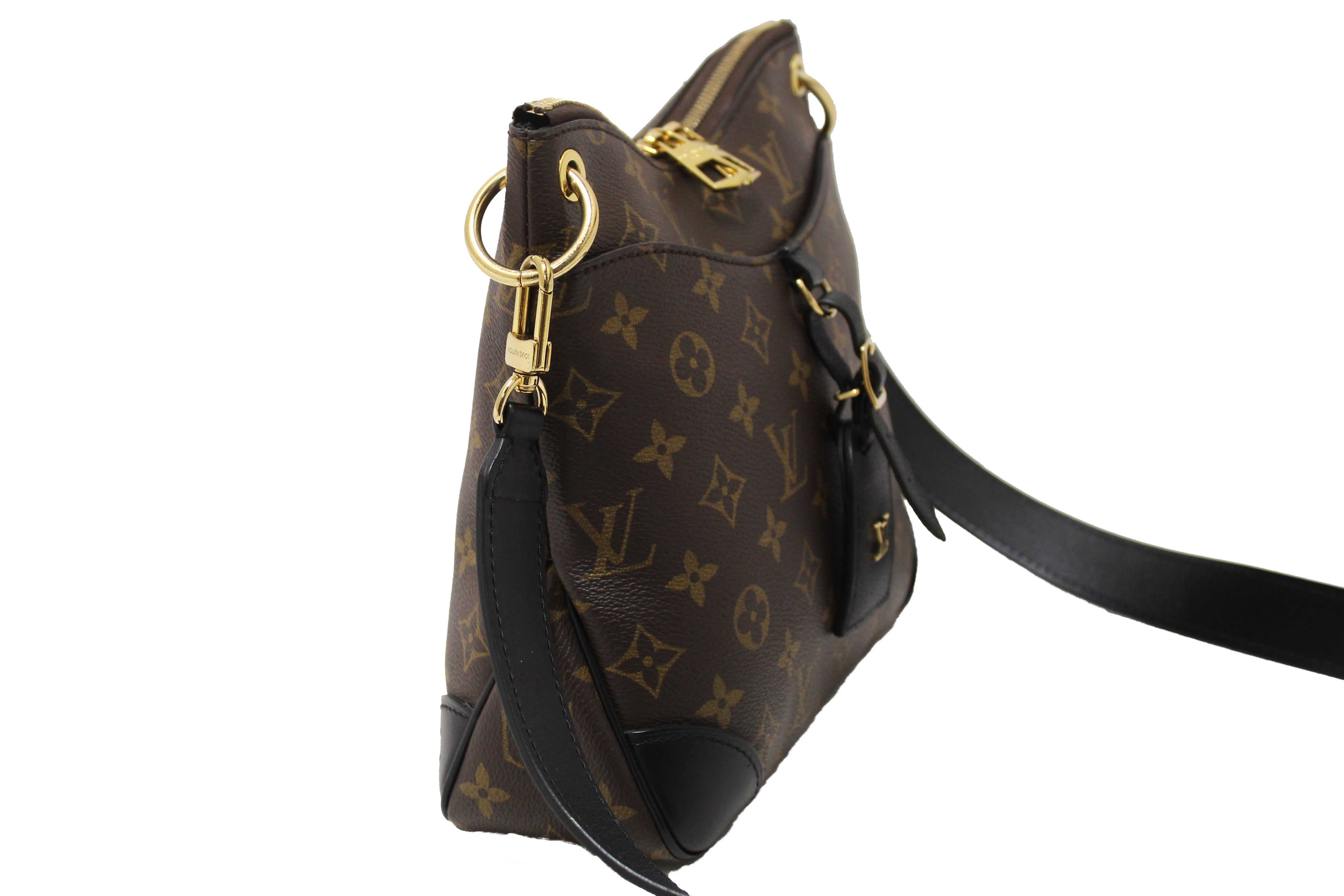 Authentic Louis Vuitton Classic Monogram Odeon PM Messenger Bag