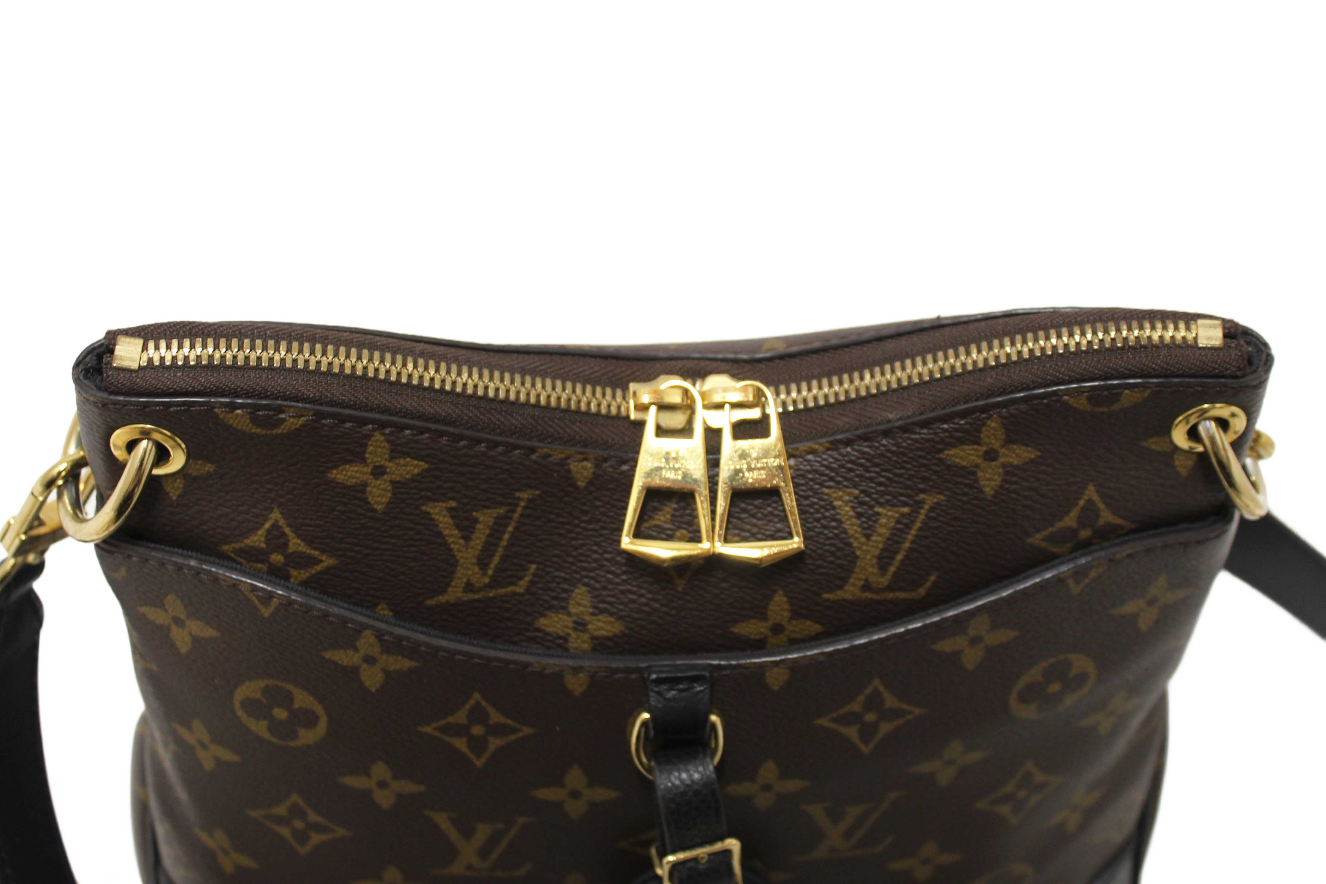 Authentic Louis Vuitton Classic Monogram Odeon PM Messenger Bag