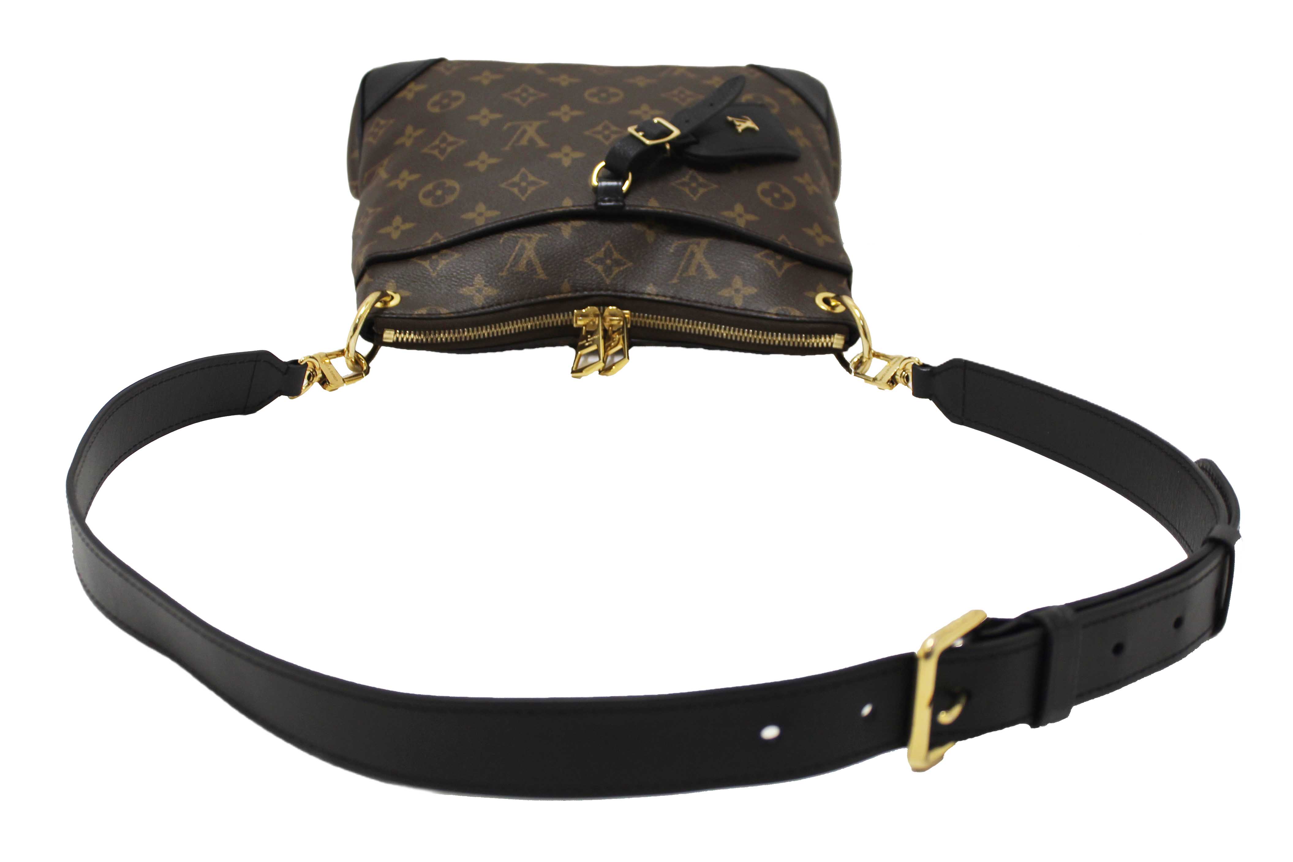 Authentic Louis Vuitton Classic Monogram Odeon PM Messenger Bag