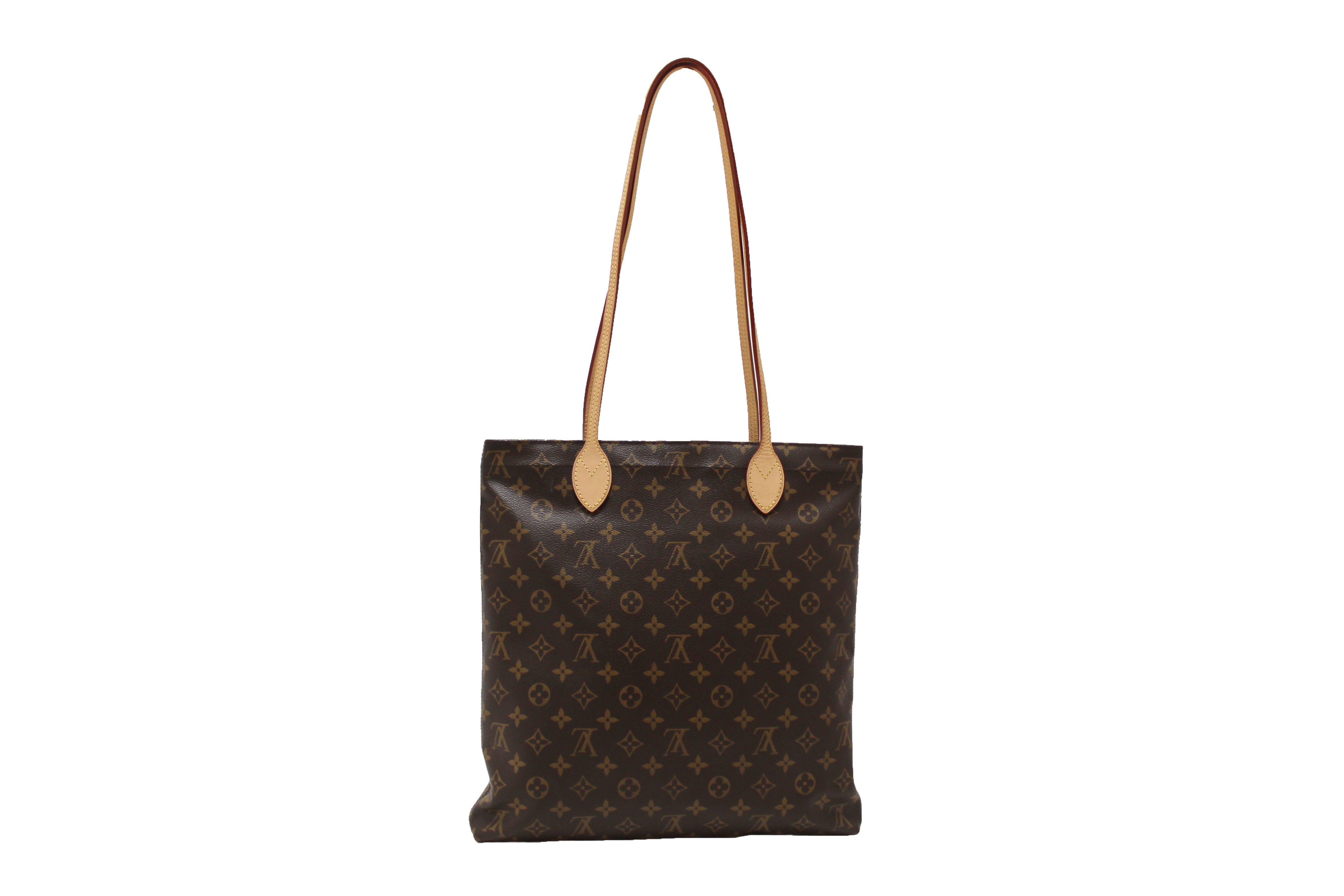 Authentic Louis Vuitton Classic Monogram Carry It Tote Shoulder Bag