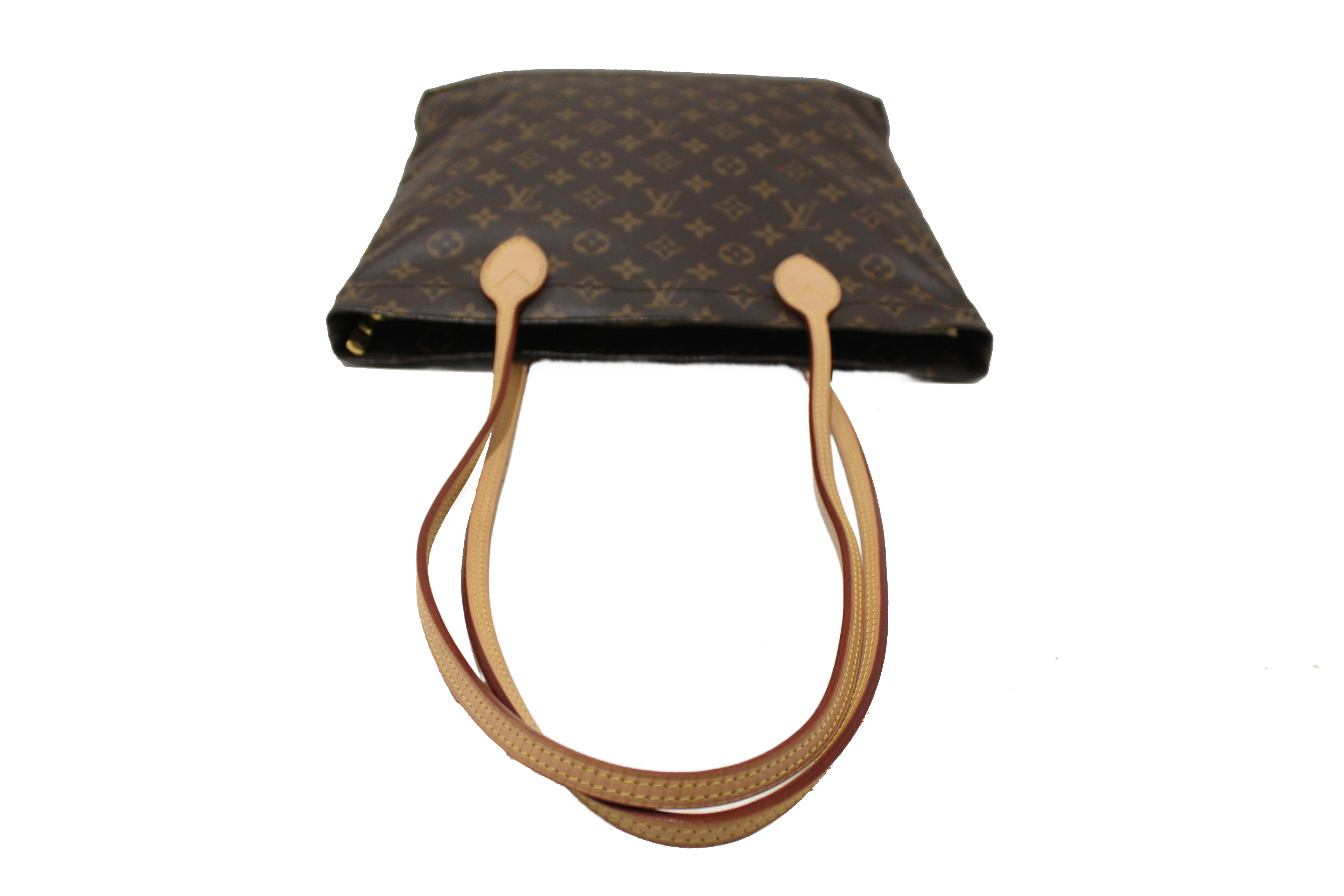 Authentic Louis Vuitton Classic Monogram Carry It Tote Shoulder Bag
