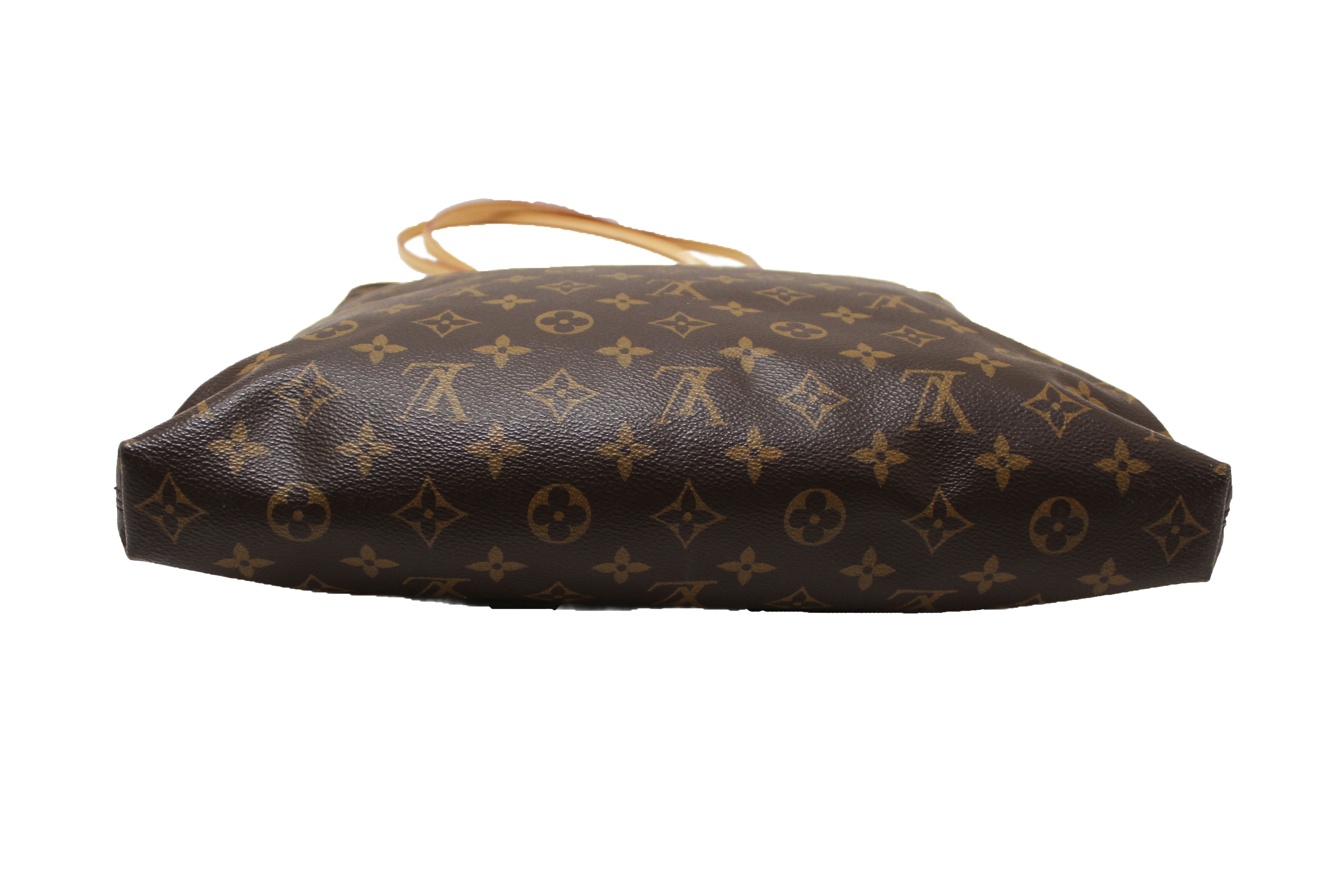 Authentic Louis Vuitton Classic Monogram Carry It Tote Shoulder Bag