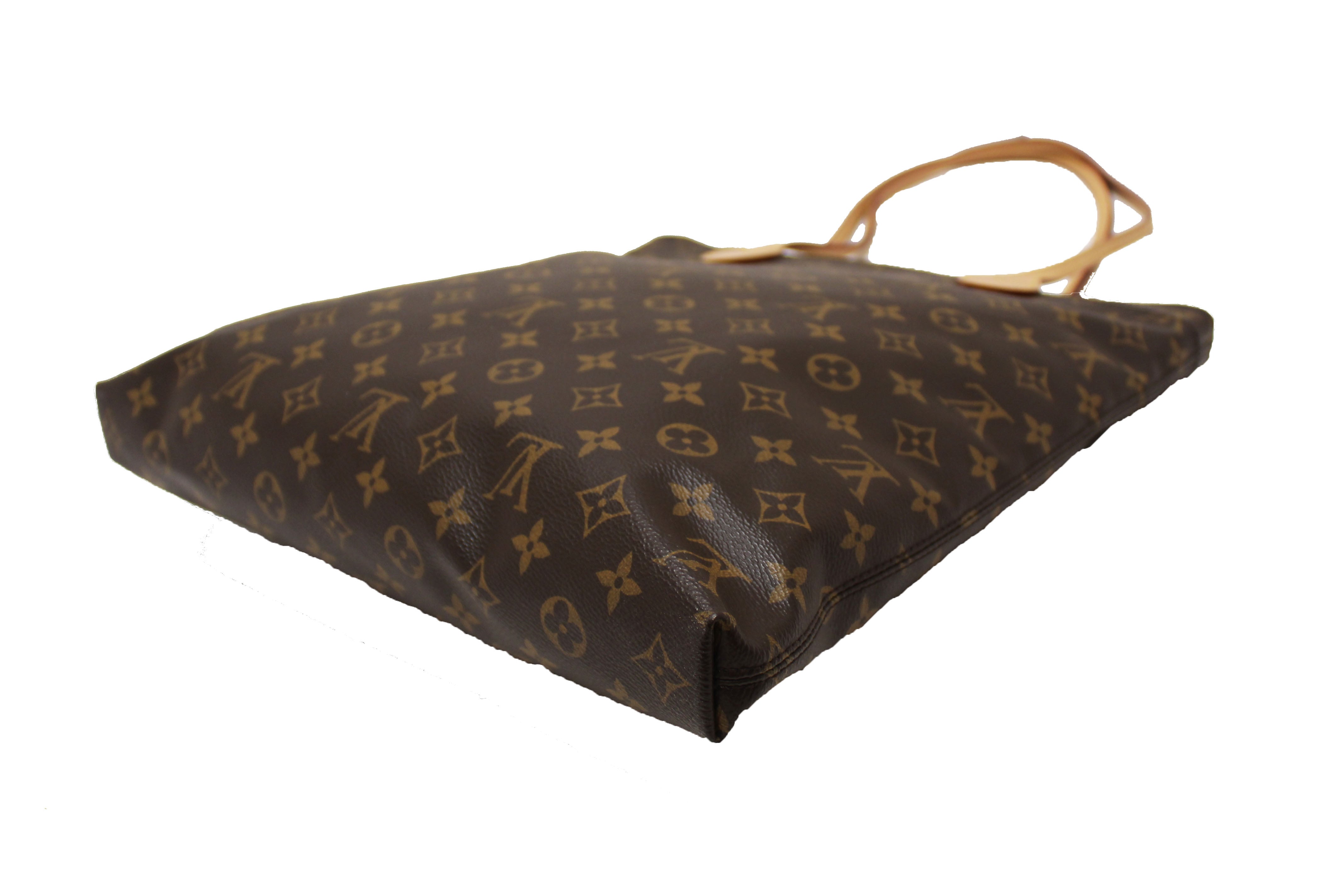 Authentic Louis Vuitton Classic Monogram Carry It Tote Shoulder Bag