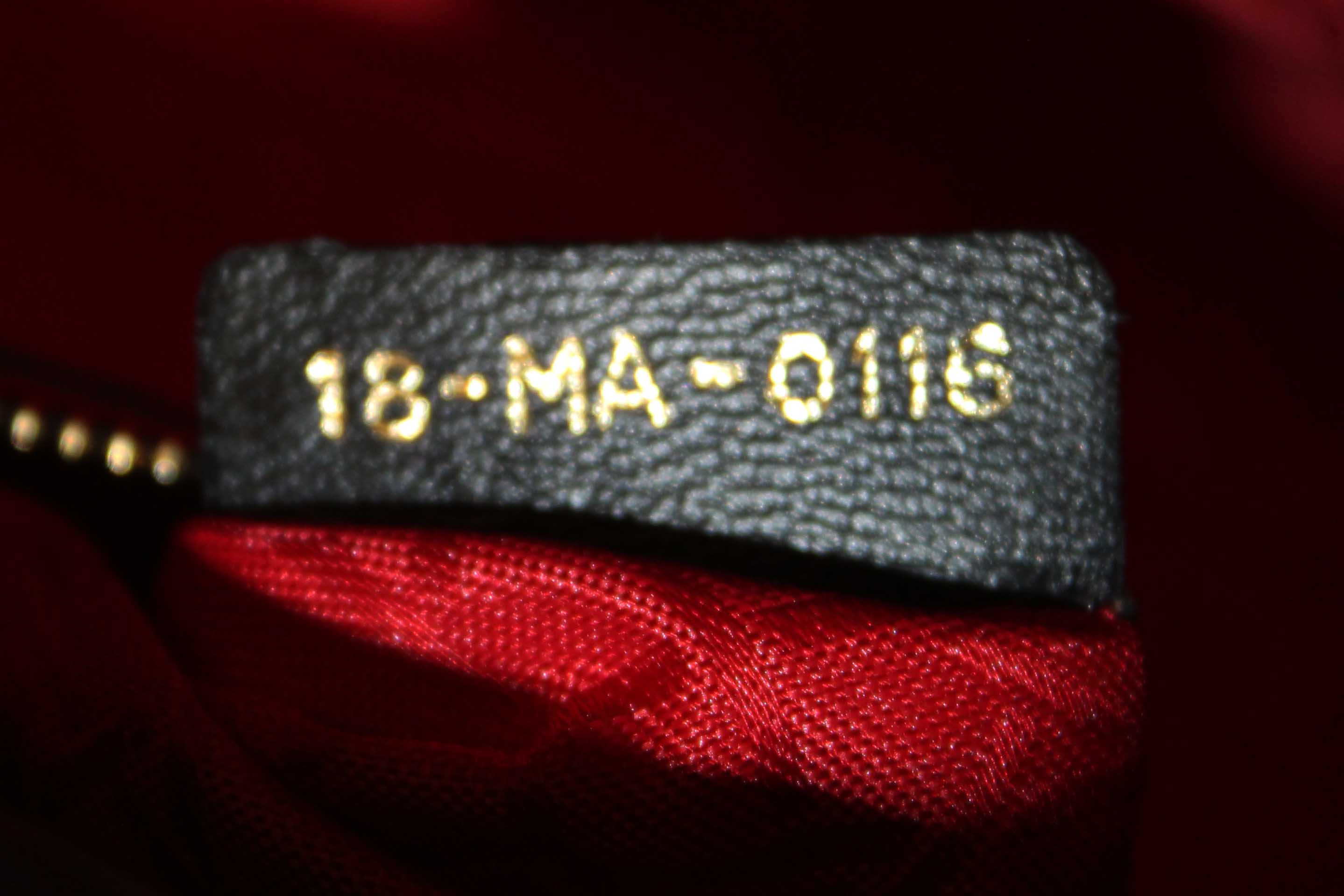 Authentic Christian Dior Black Cannage Lambskin Leather Mini Lady Dior Bag