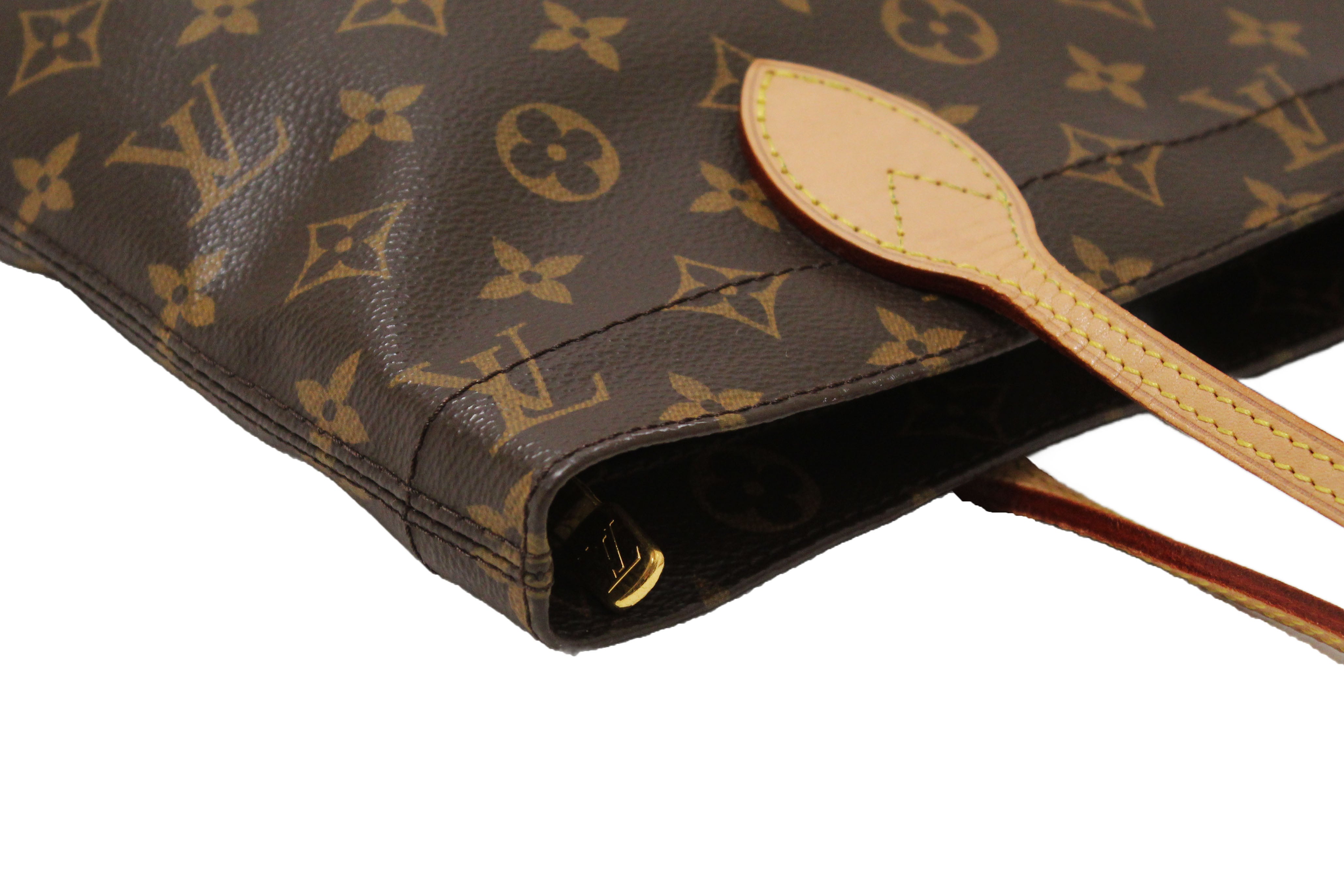 Authentic Louis Vuitton Classic Monogram Carry It Tote Shoulder Bag