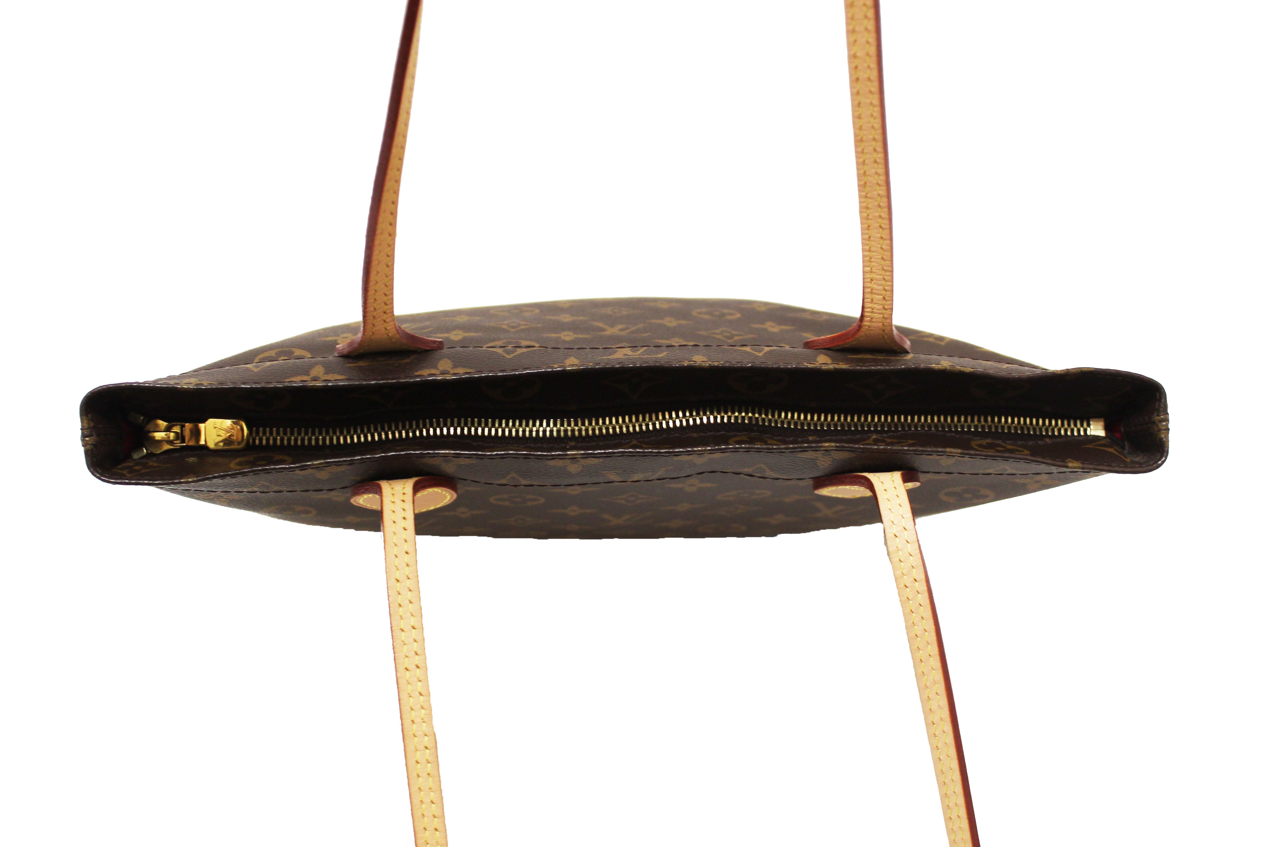 Authentic Louis Vuitton Classic Monogram Carry It Tote Shoulder Bag