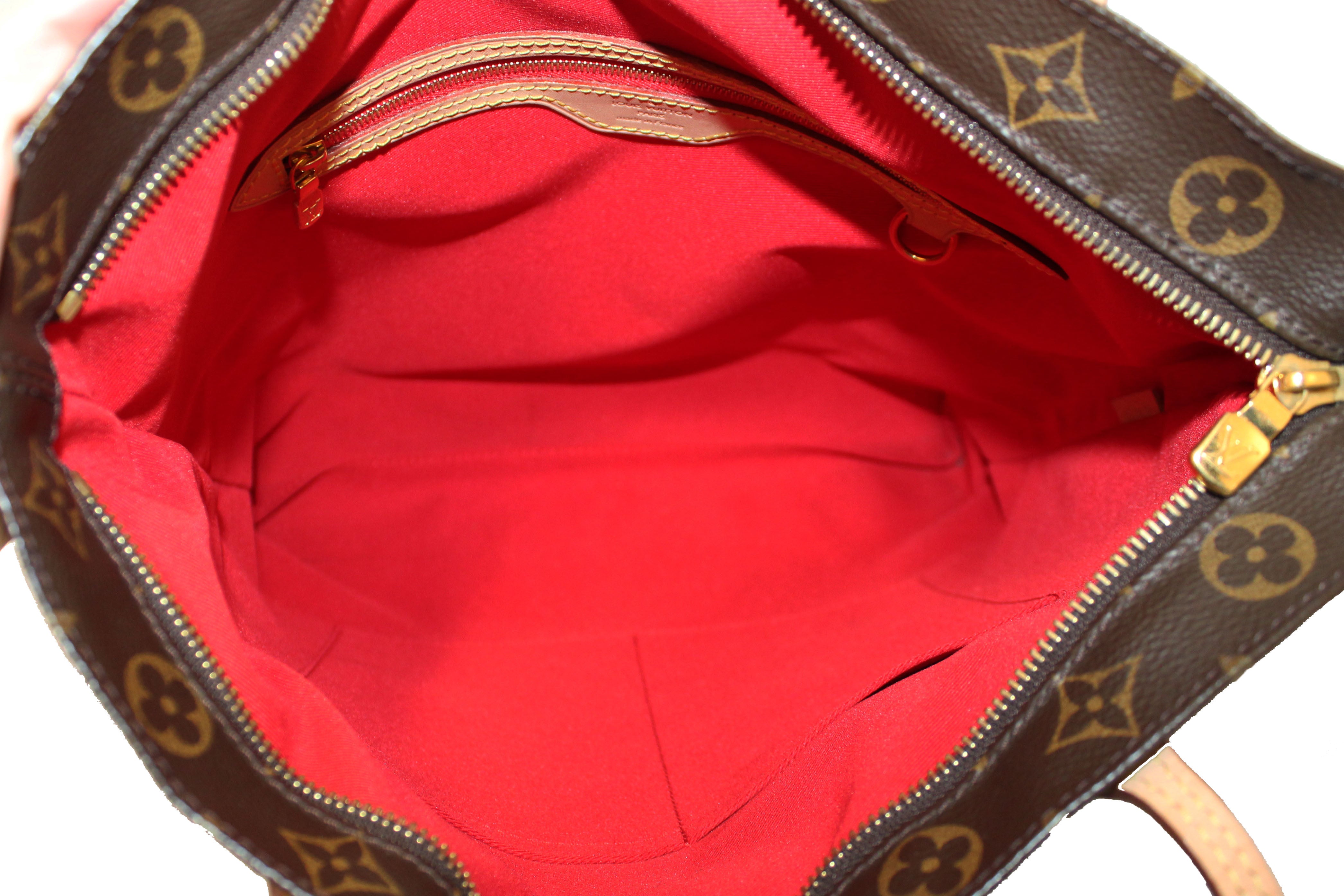 Authentic Louis Vuitton Classic Monogram Carry It Tote Shoulder Bag