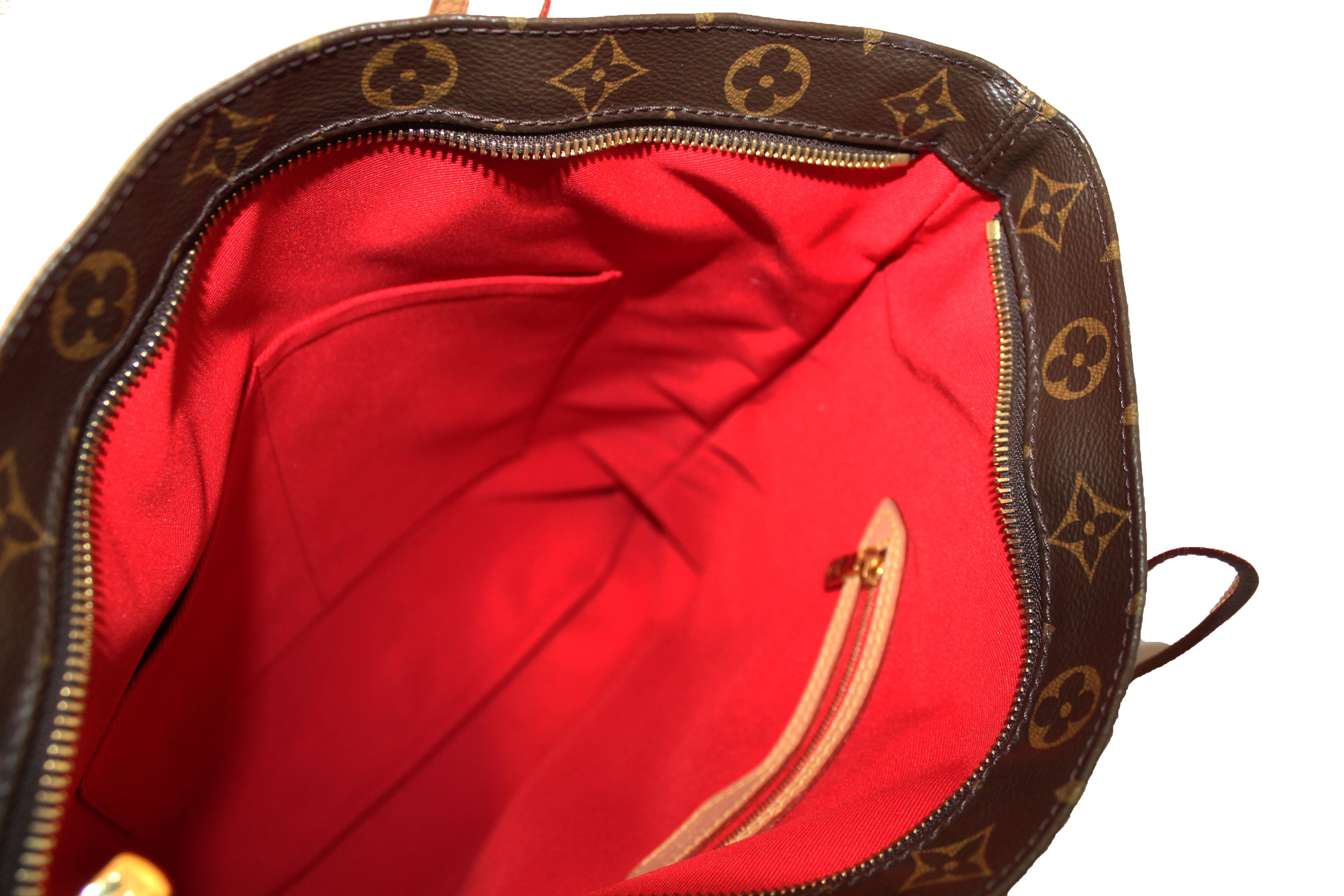 Authentic Louis Vuitton Classic Monogram Carry It Tote Shoulder Bag
