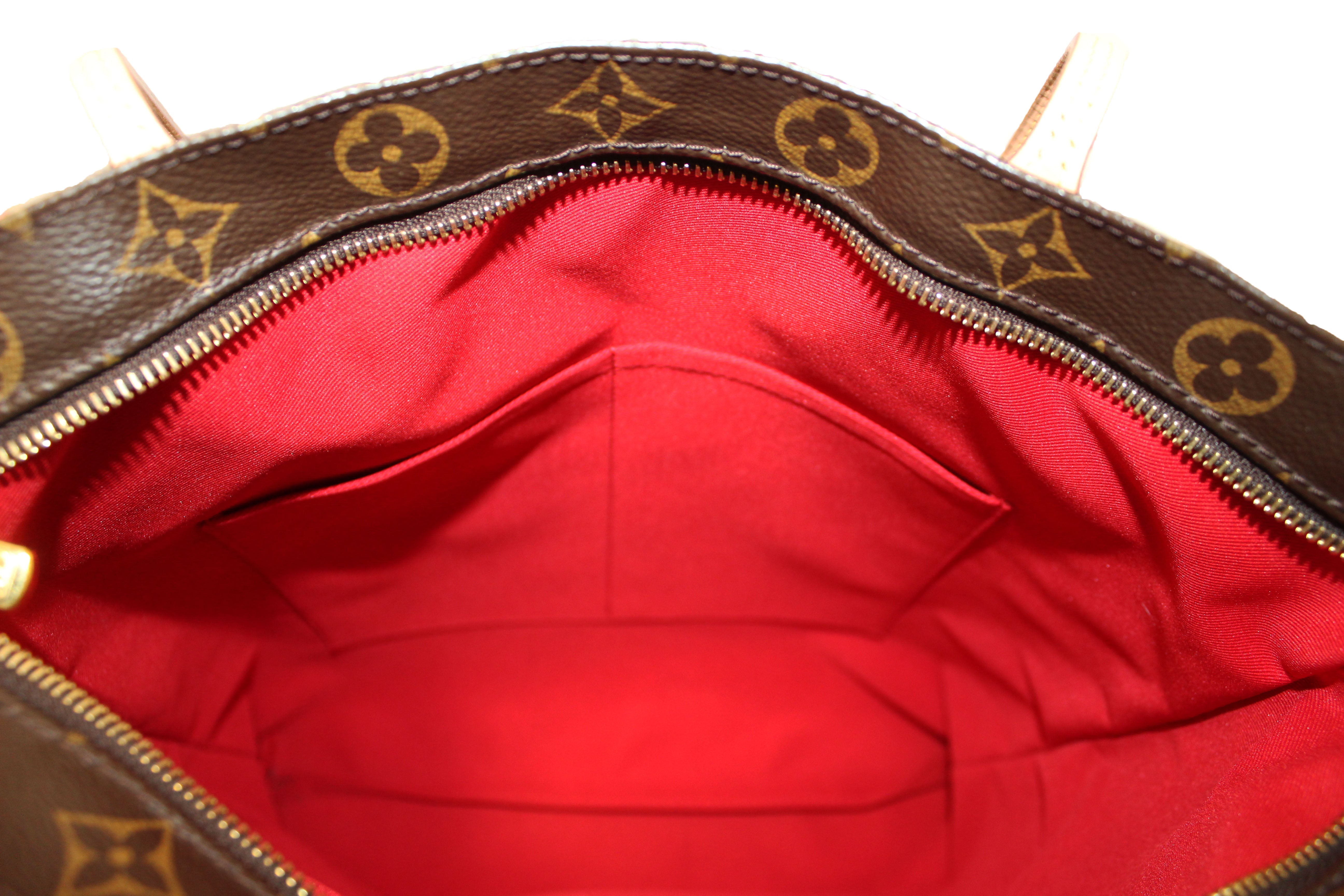 Authentic Louis Vuitton Classic Monogram Carry It Tote Shoulder Bag