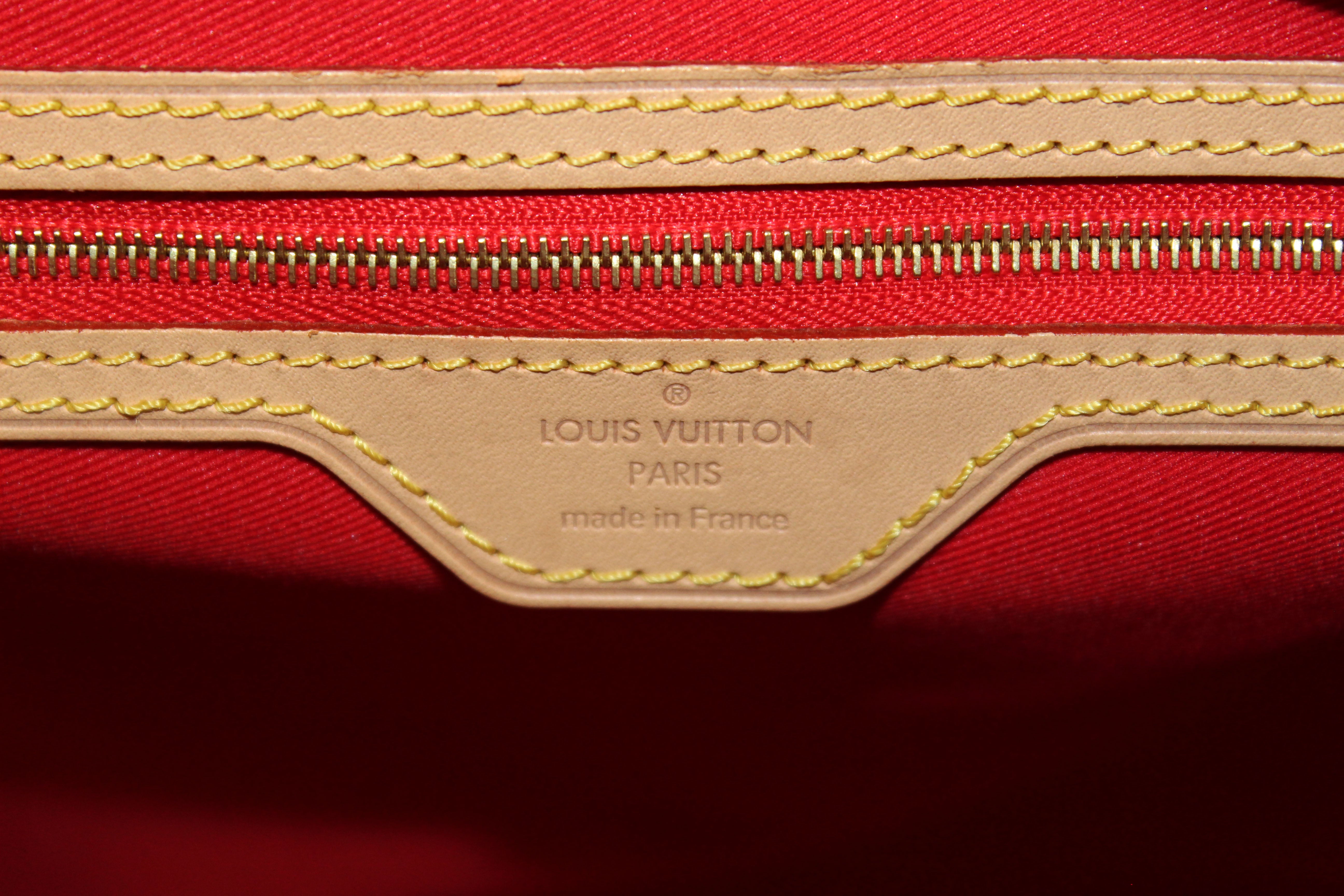 Authentic Louis Vuitton Classic Monogram Carry It Tote Shoulder Bag