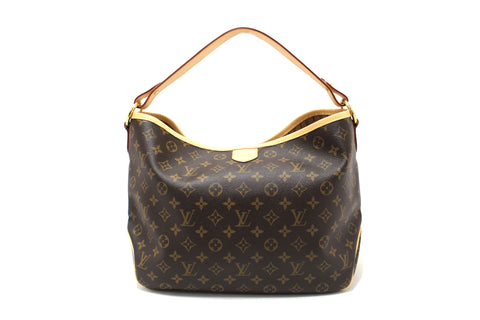 NEW Authentic Louis Vuitton Classic Monogram Delightful PM Hobo Shoulder Bag