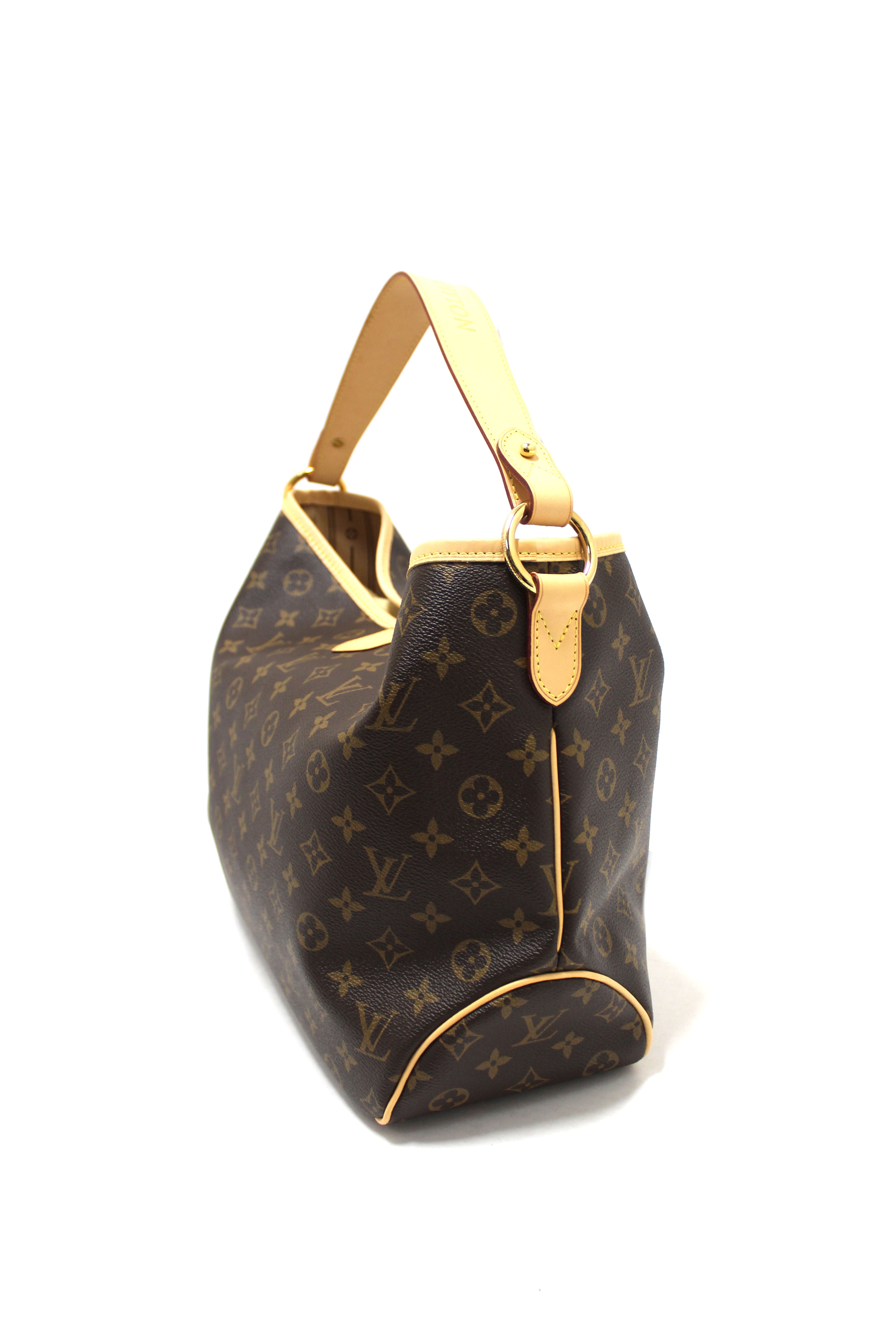 NEW Authentic Louis Vuitton Classic Monogram Delightful PM Hobo Shoulder Bag