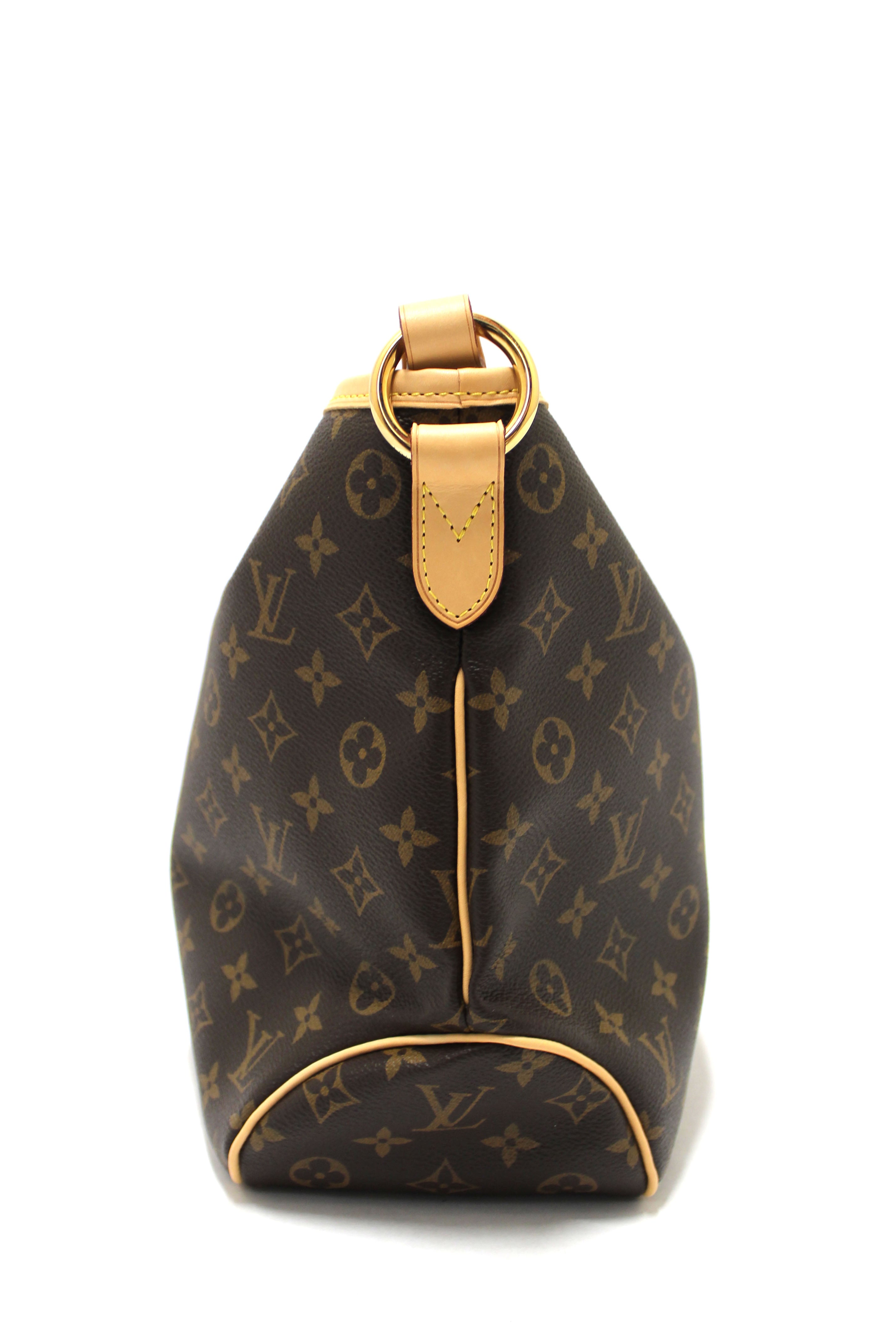 NEW Authentic Louis Vuitton Classic Monogram Delightful PM Hobo Shoulder Bag