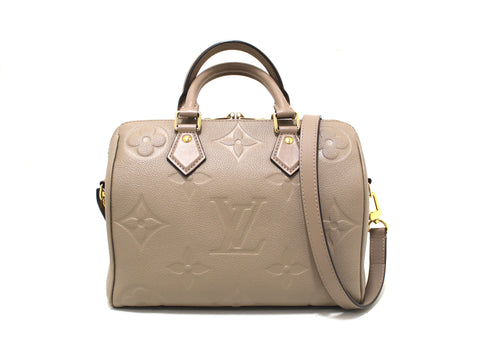 PRE-LOVED Louis Vuitton The Monogram Empreinte Blanche MM Handbag - Deep  Navy