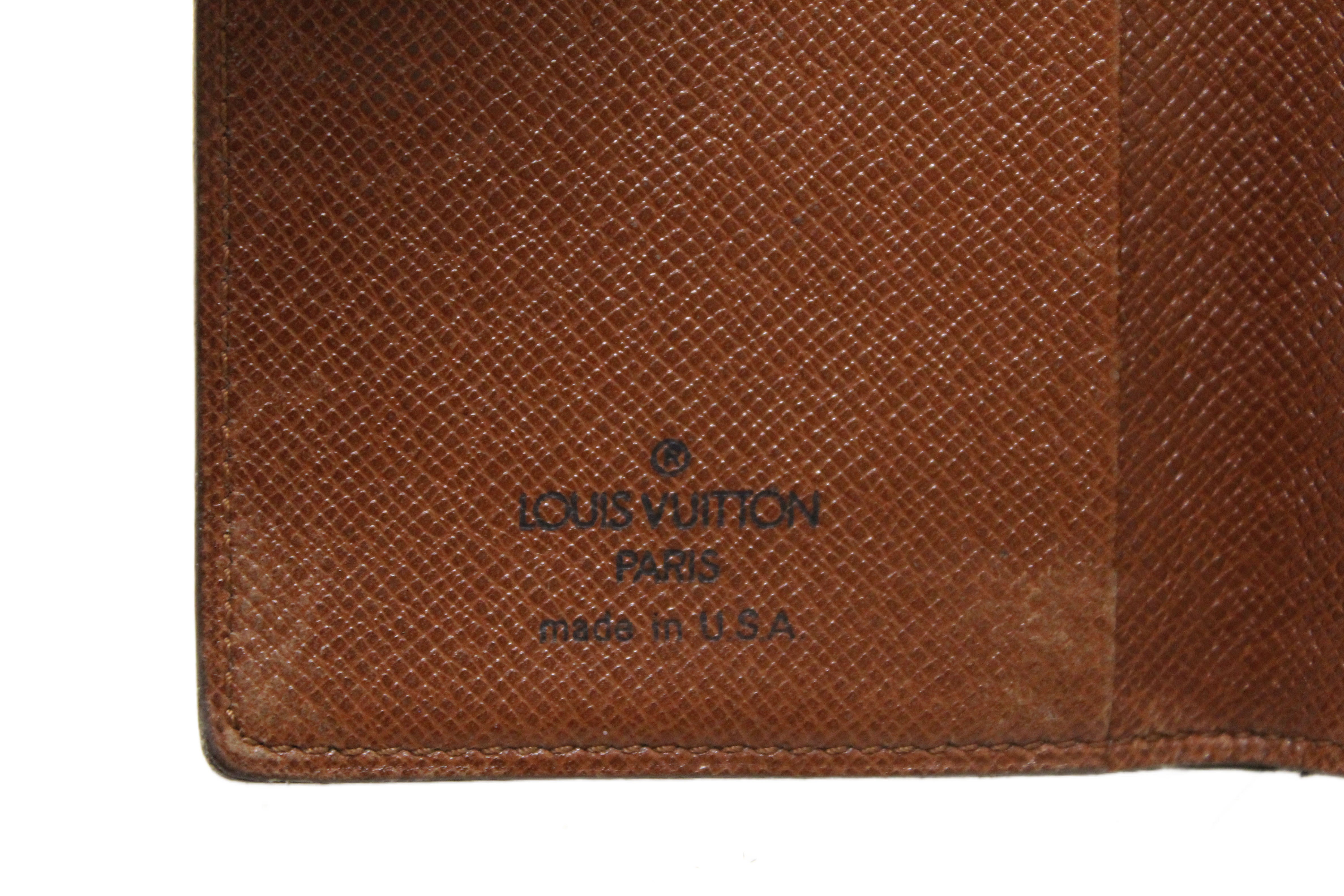 Authentic Louis Vuitton Vintage Classic Monogram Card Holder