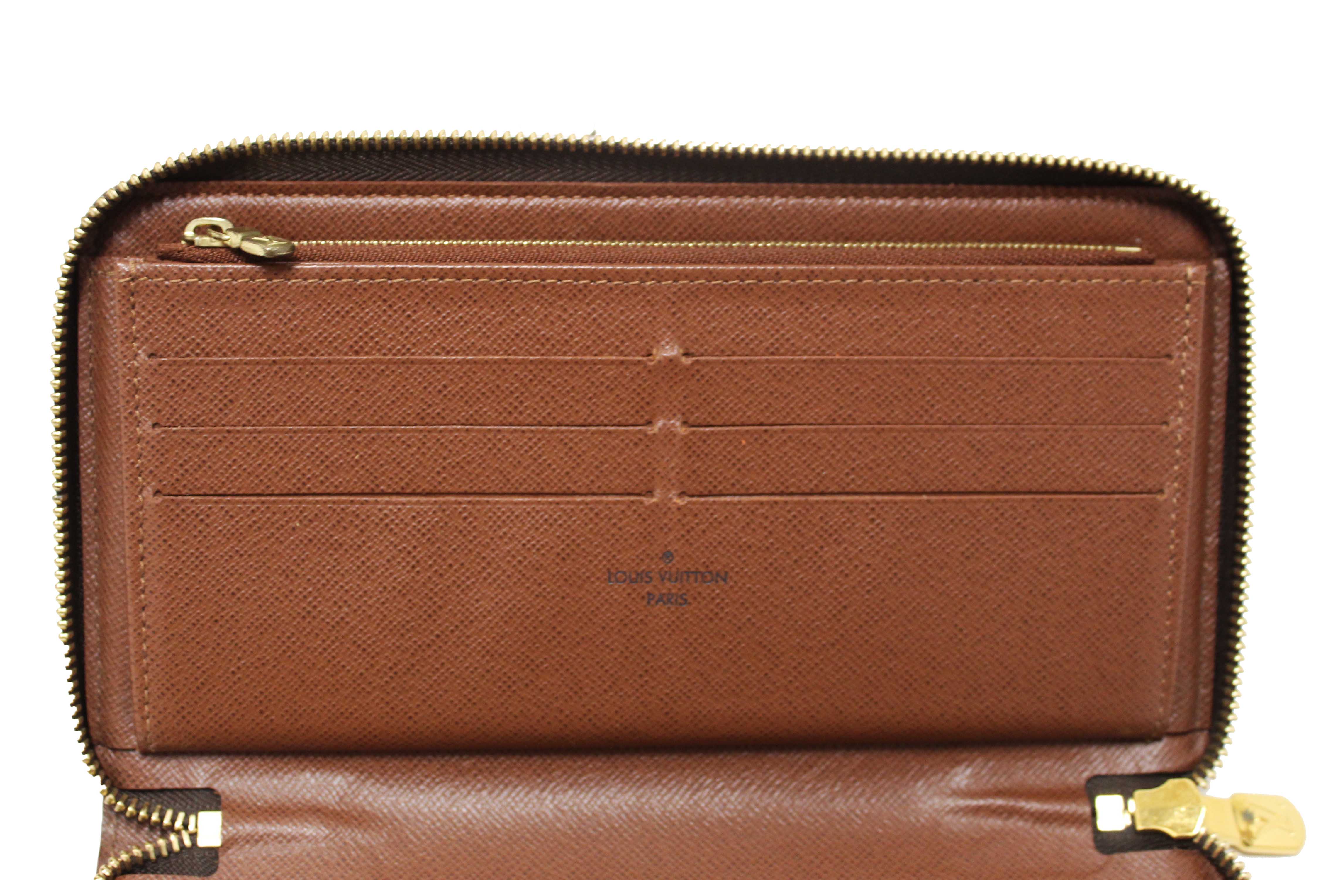 Authentic Louis Vuitton Classic Monogram Zippy Organizer Wallet