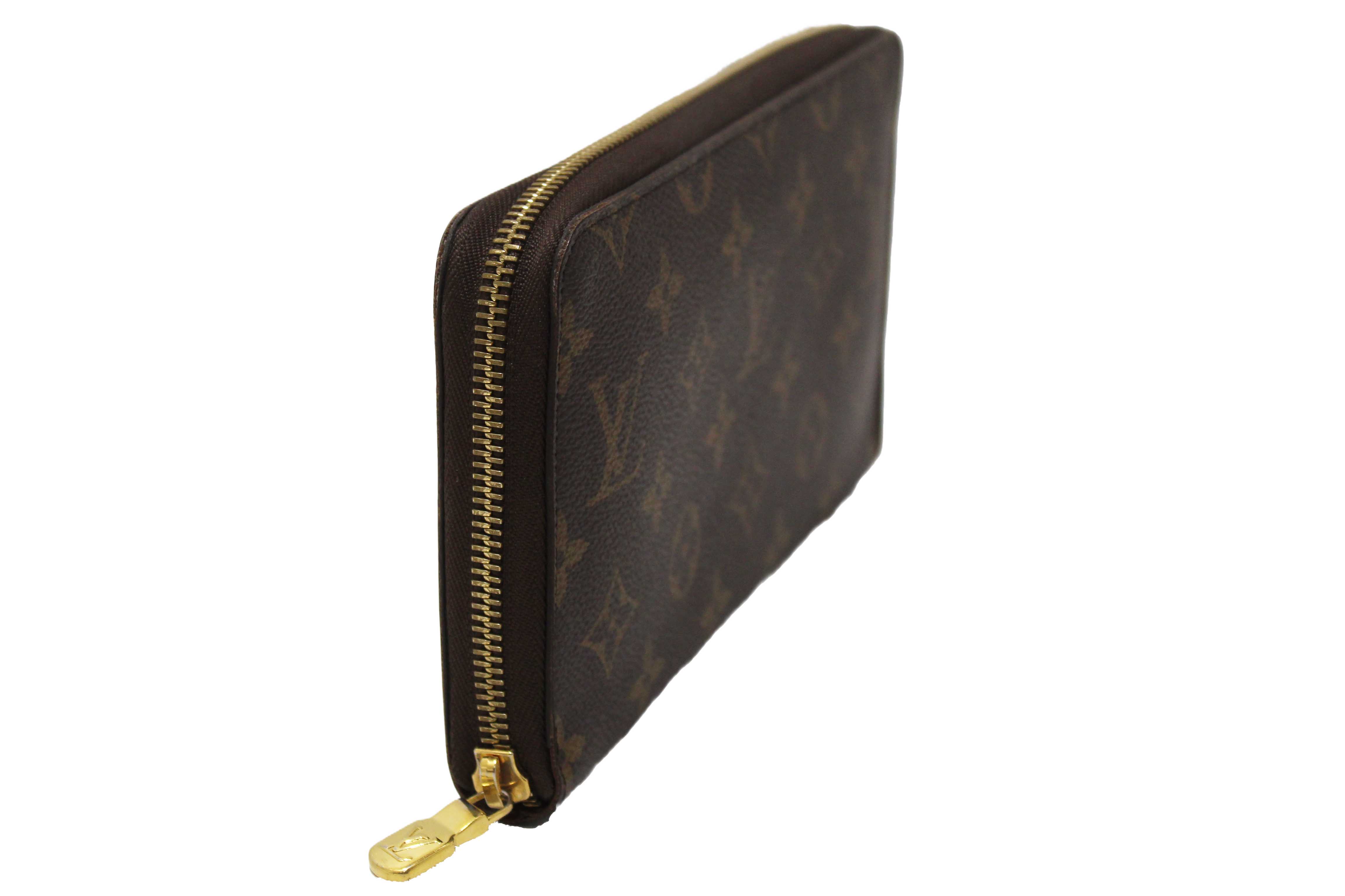 Authentic Louis Vuitton Classic Monogram Zippy Organizer Wallet