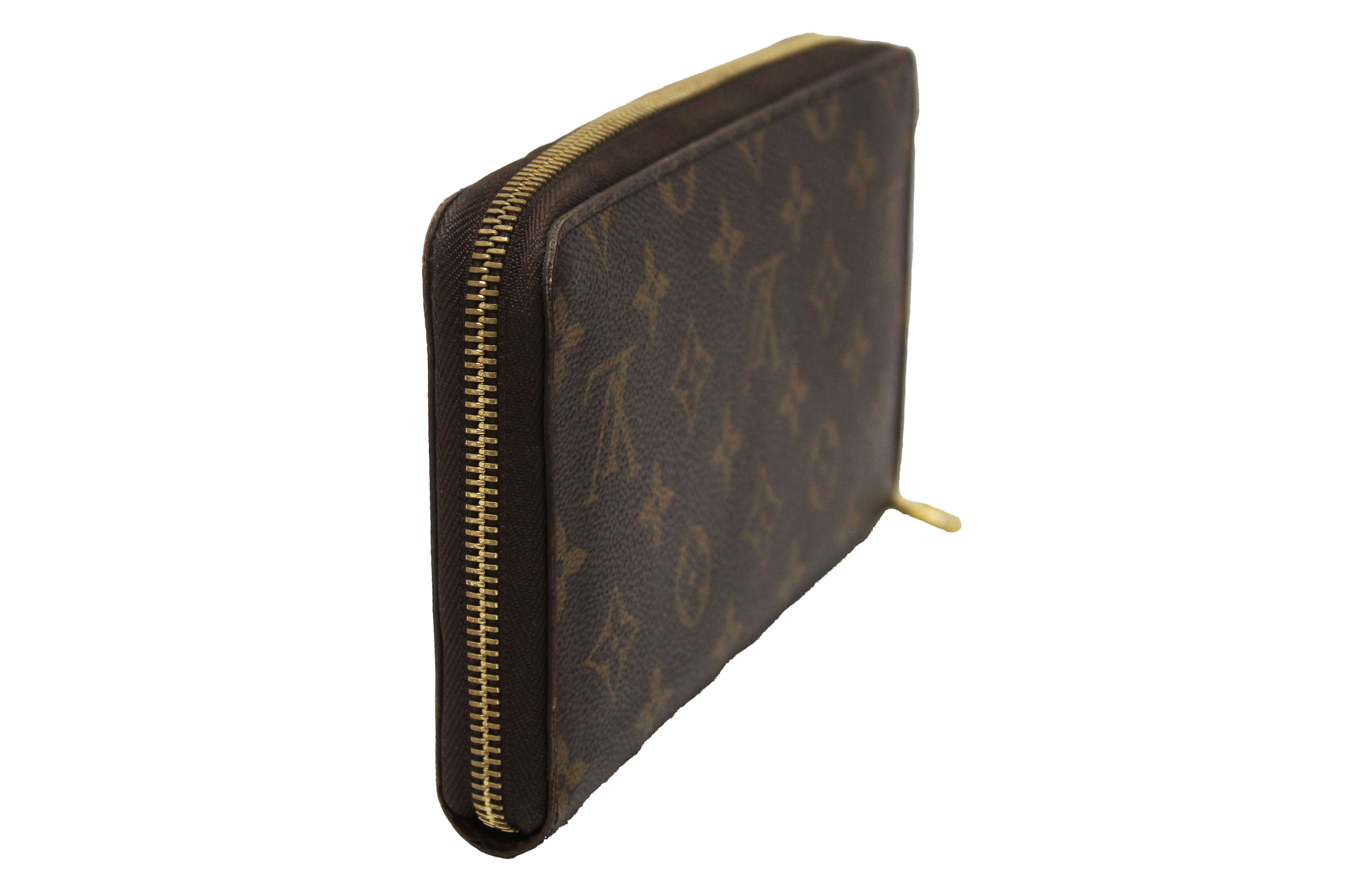 Authentic Louis Vuitton Classic Monogram Zippy Organizer Wallet