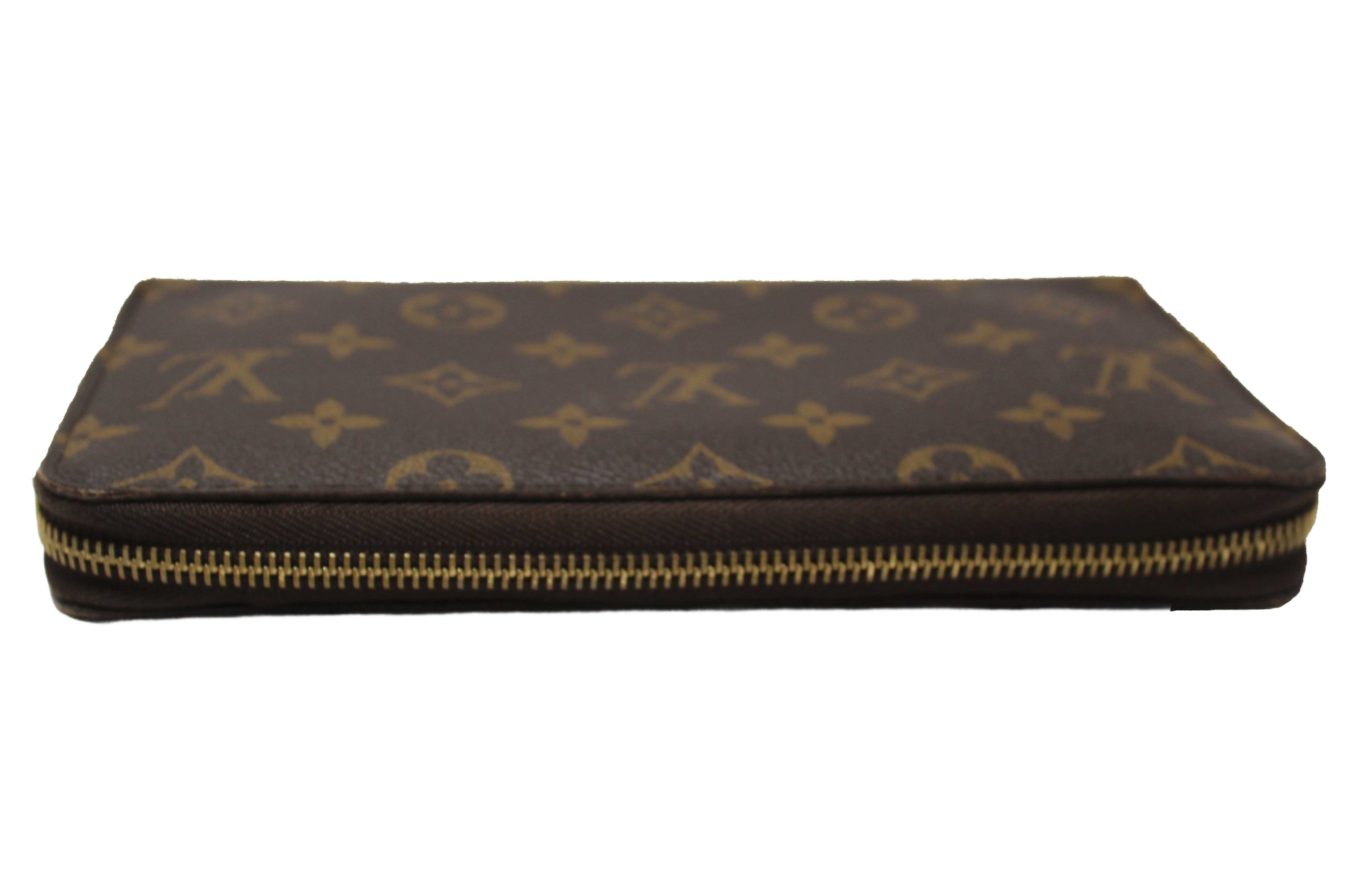 Authentic Louis Vuitton Classic Monogram Zippy Organizer Wallet