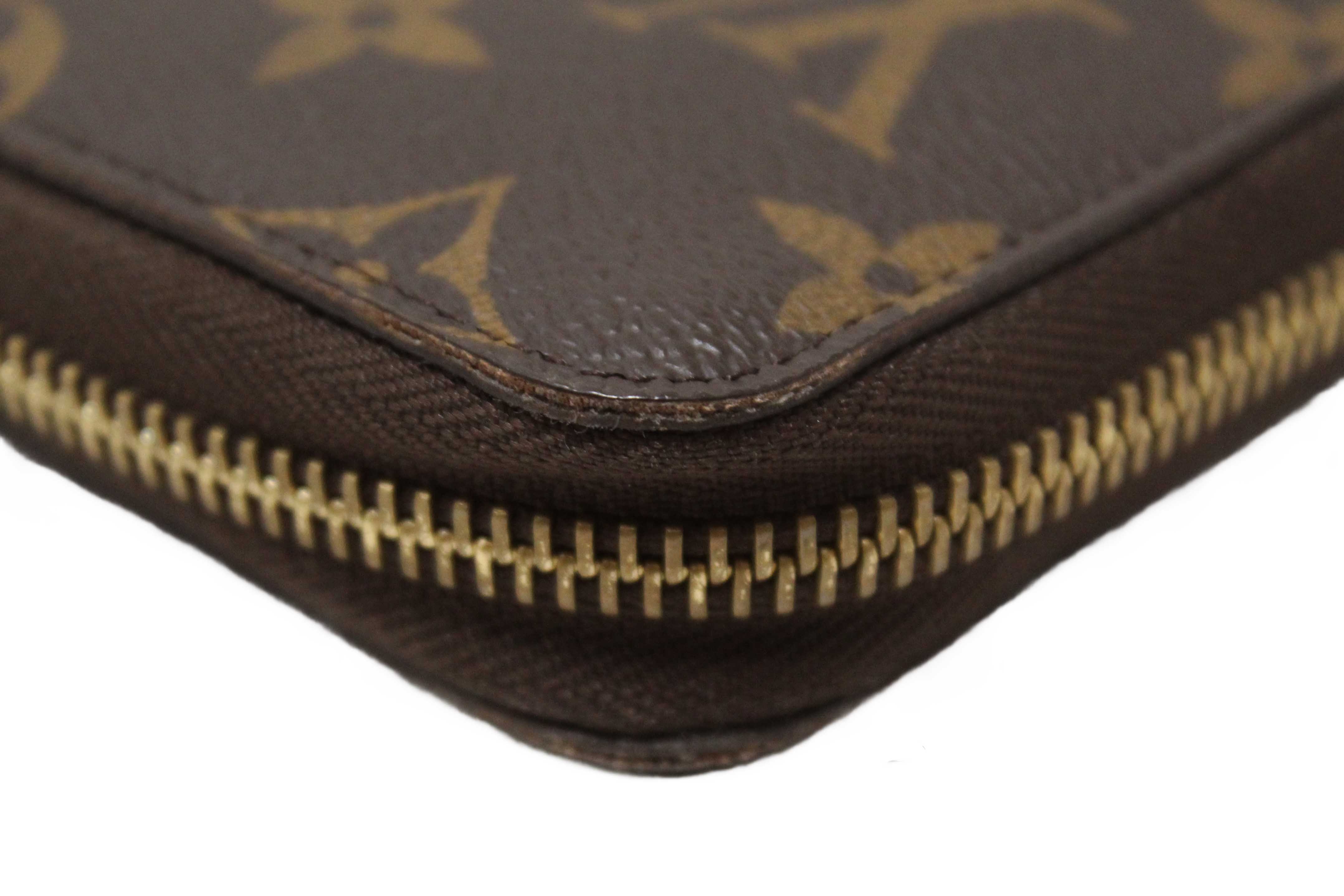 Authentic Louis Vuitton Classic Monogram Zippy Organizer Wallet