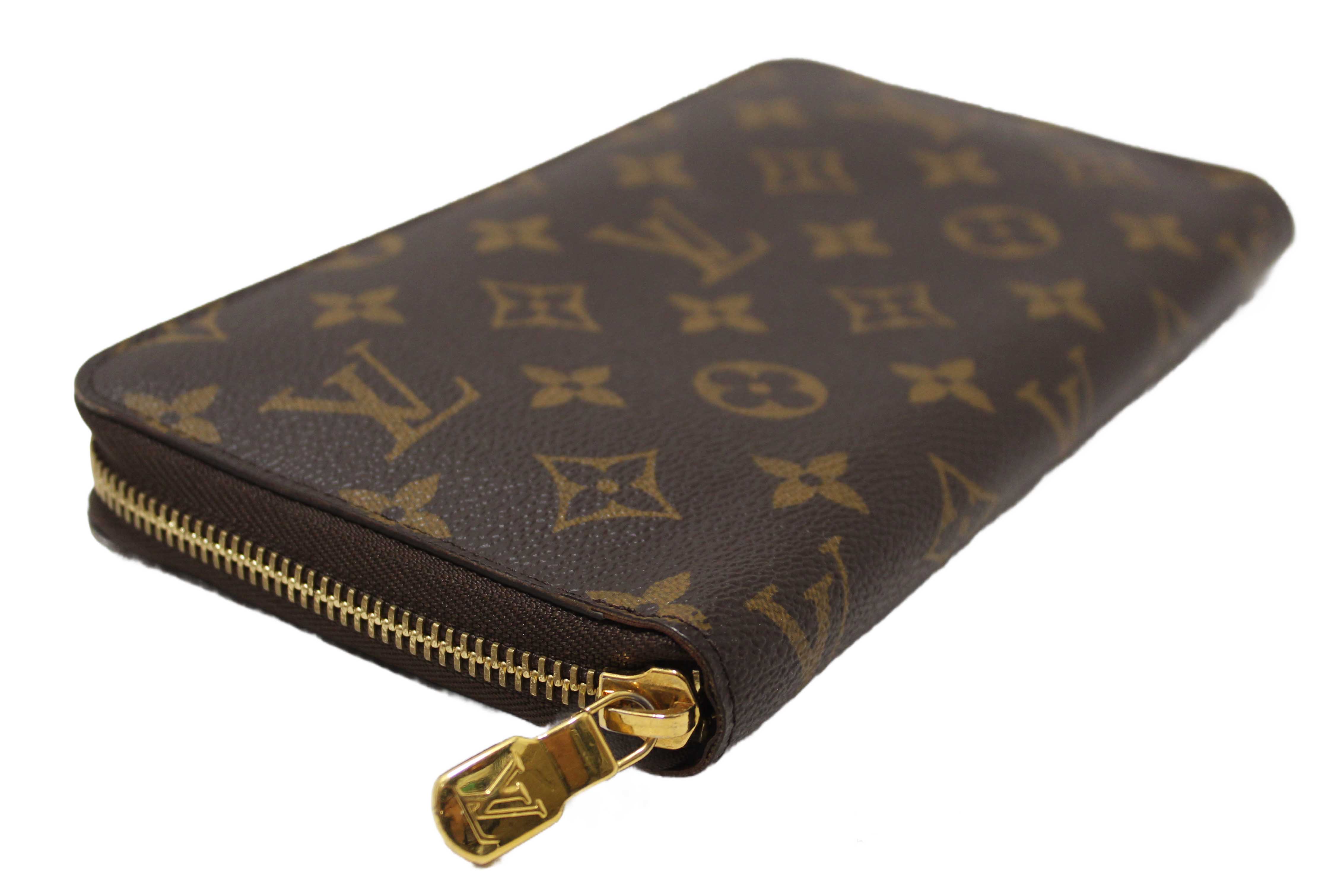 Authentic Louis Vuitton Classic Monogram Zippy Organizer Wallet