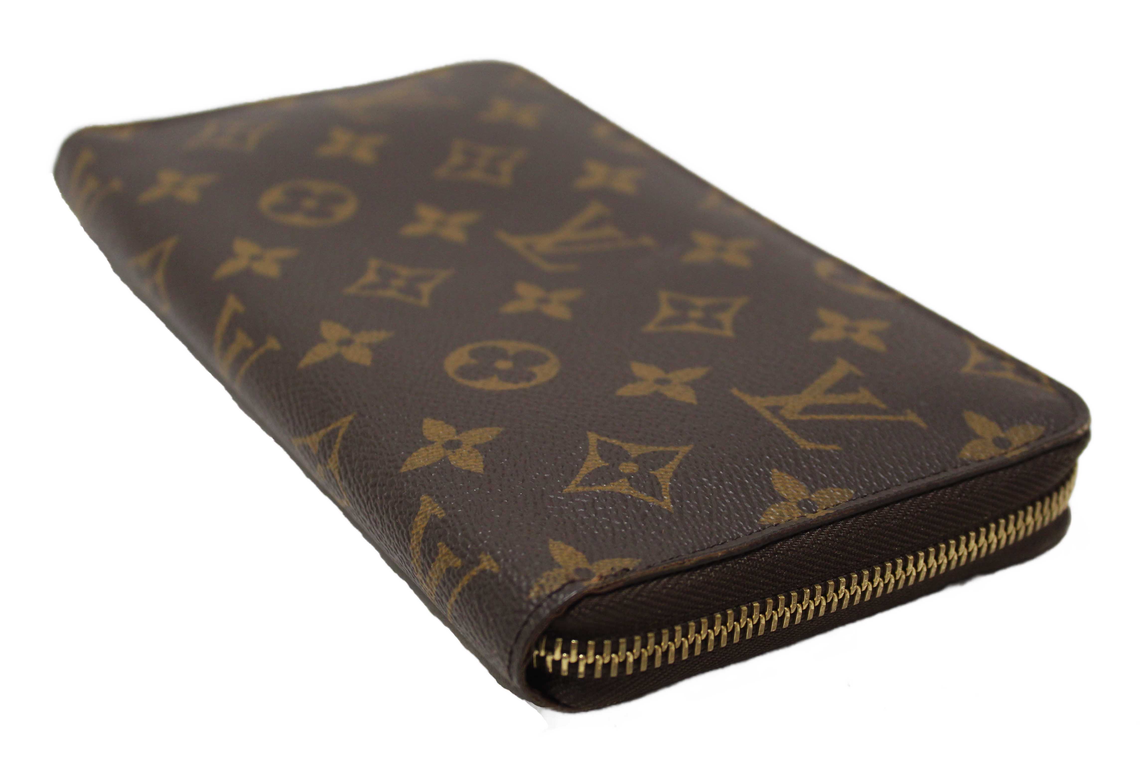 Authentic Louis Vuitton Classic Monogram Zippy Organizer Wallet