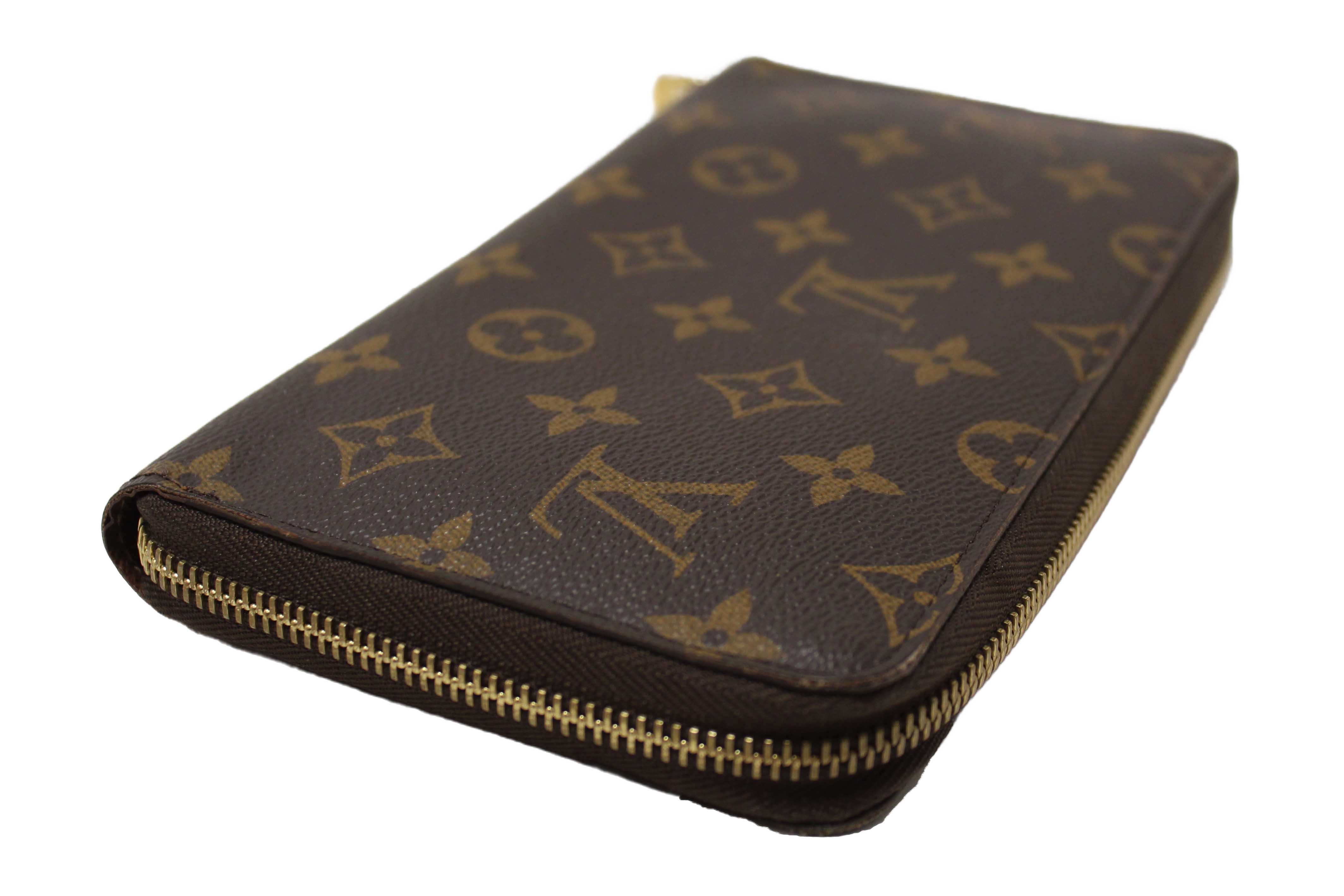 Authentic Louis Vuitton Classic Monogram Zippy Organizer Wallet
