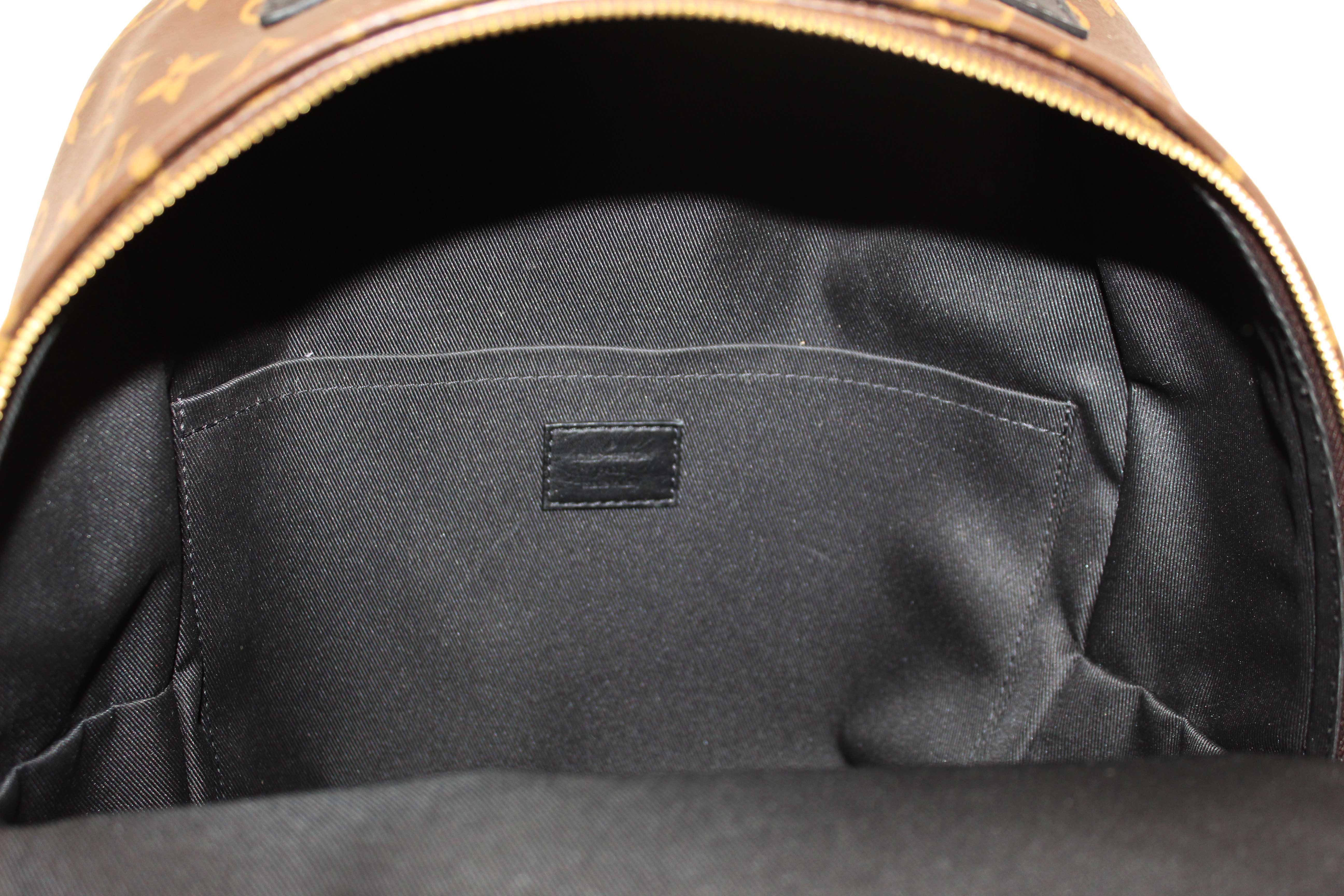 Authentic Louis Vuitton Classic Monogram Palm Springs MM Backpack