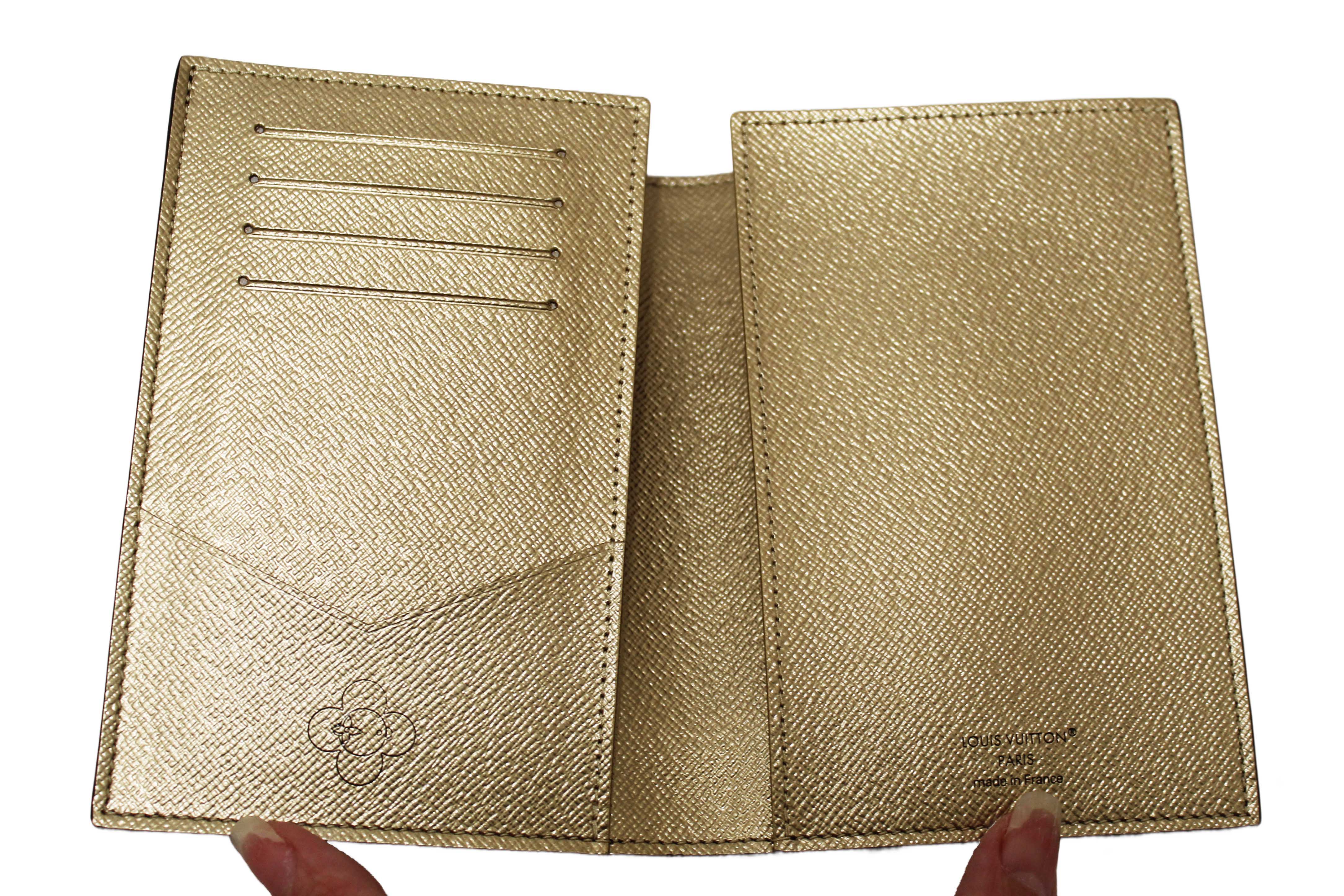 Authentic NEW Louis Vuitton Classic Monogram with  Vivienne Winter Holiday Collection Passport Cover