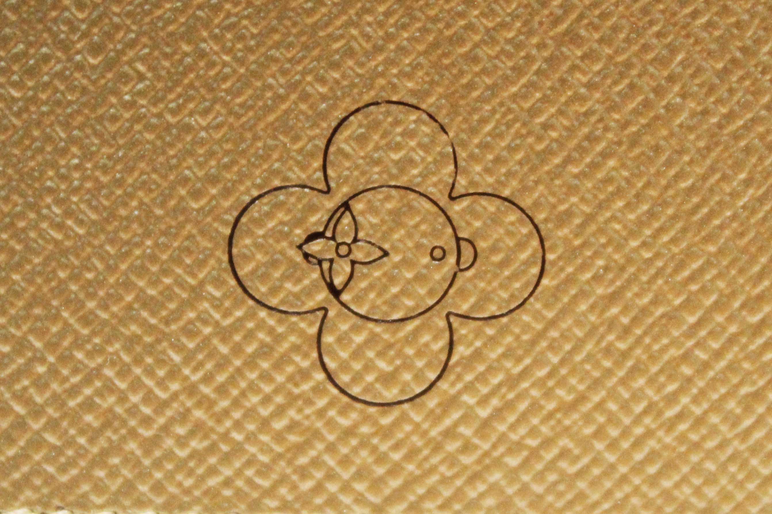 Authentic NEW Louis Vuitton Classic Monogram with  Vivienne Winter Holiday Collection Passport Cover