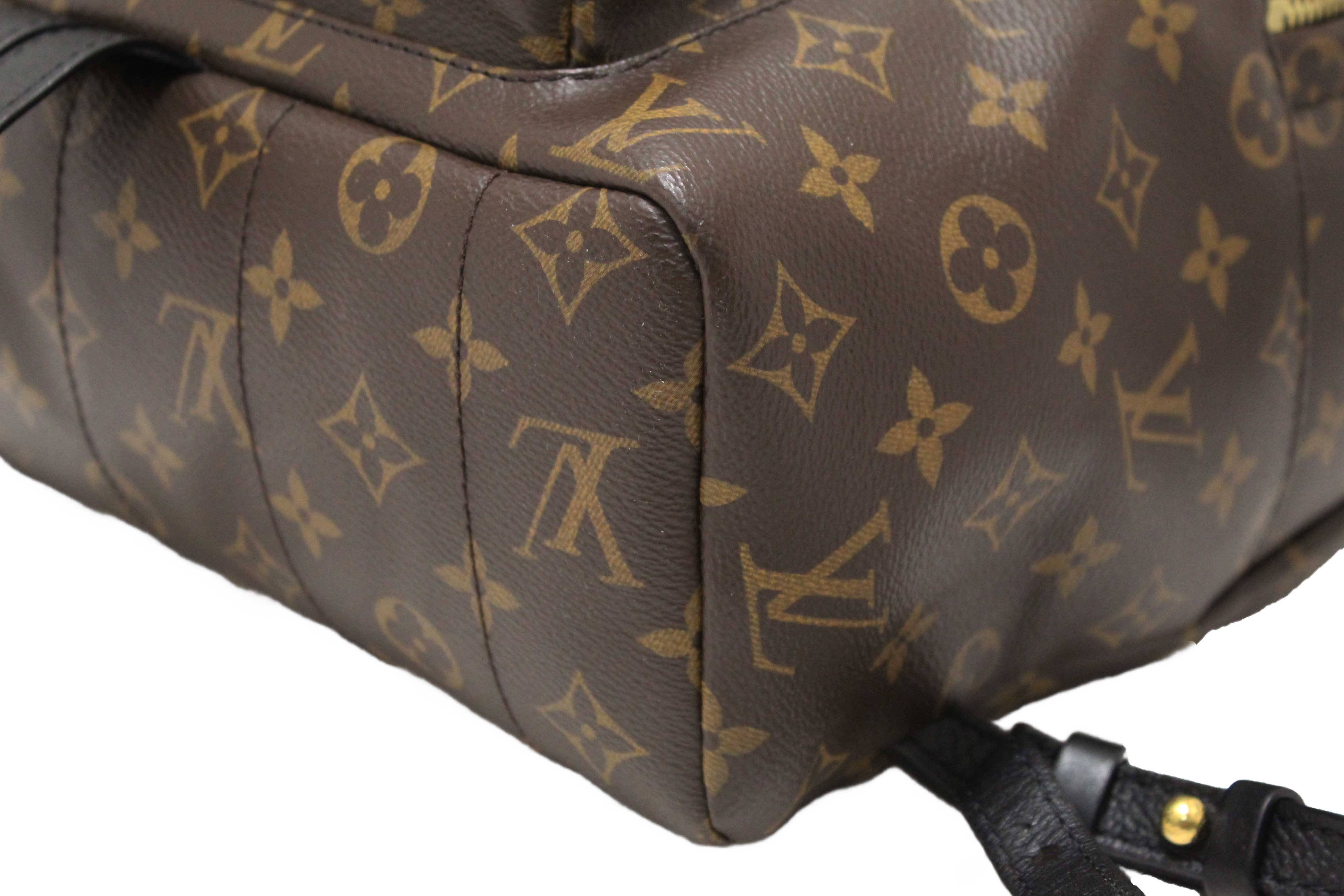 Authentic Louis Vuitton Classic Monogram Palm Springs MM Backpack