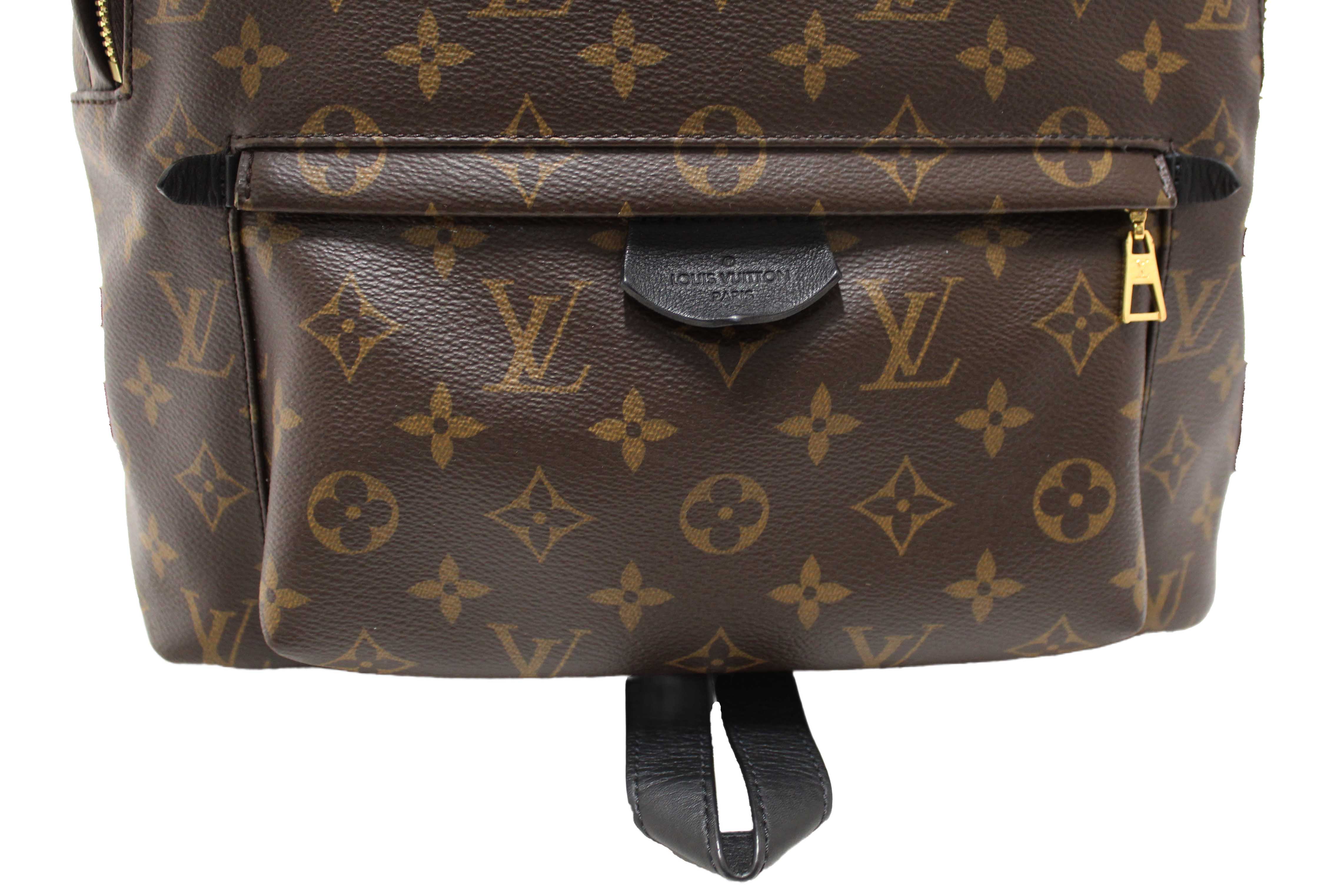 Authentic Louis Vuitton Classic Monogram Palm Springs MM Backpack