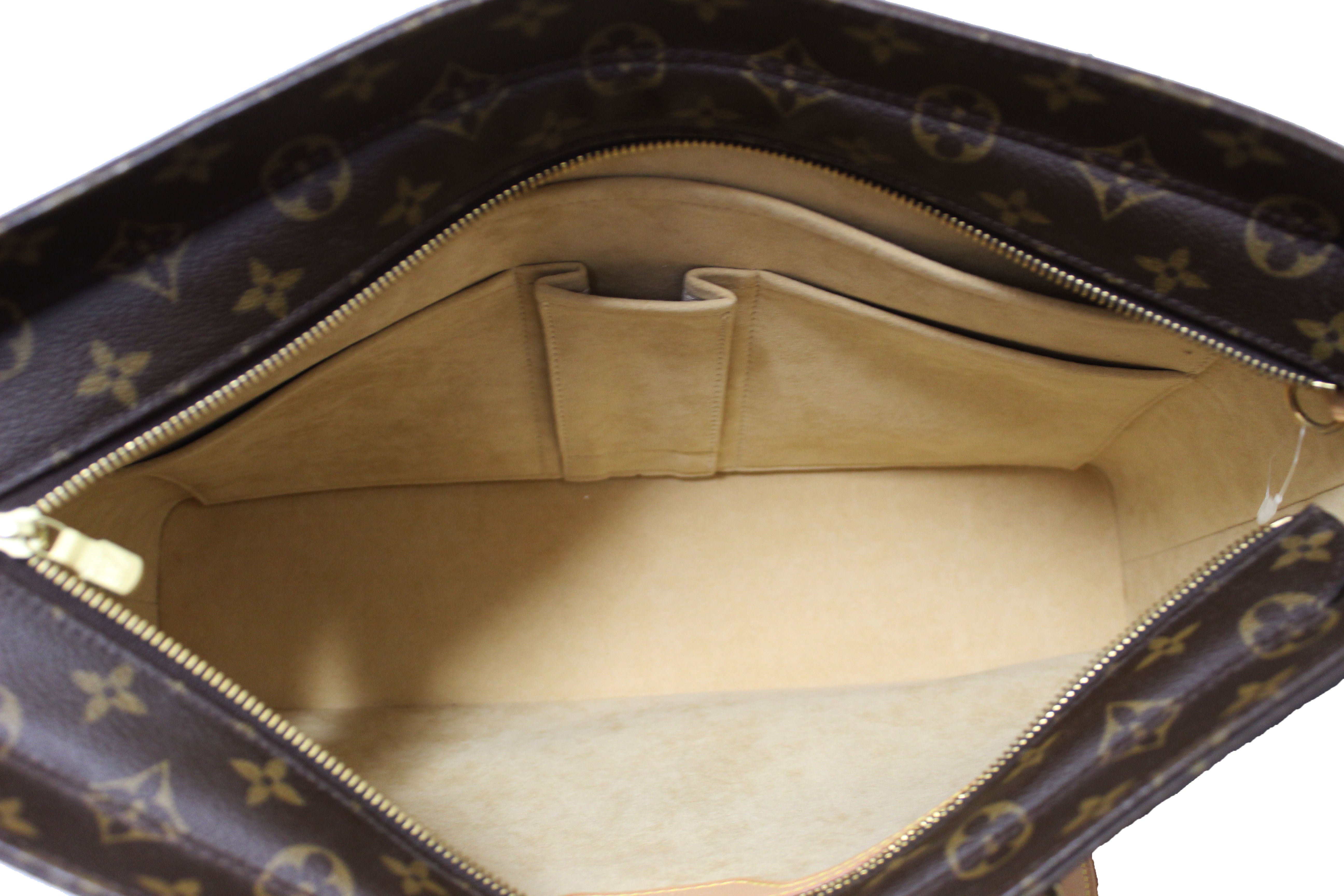 Authentic Louis Vuitton Classic Monogram Luco Tote Shoulder Bag