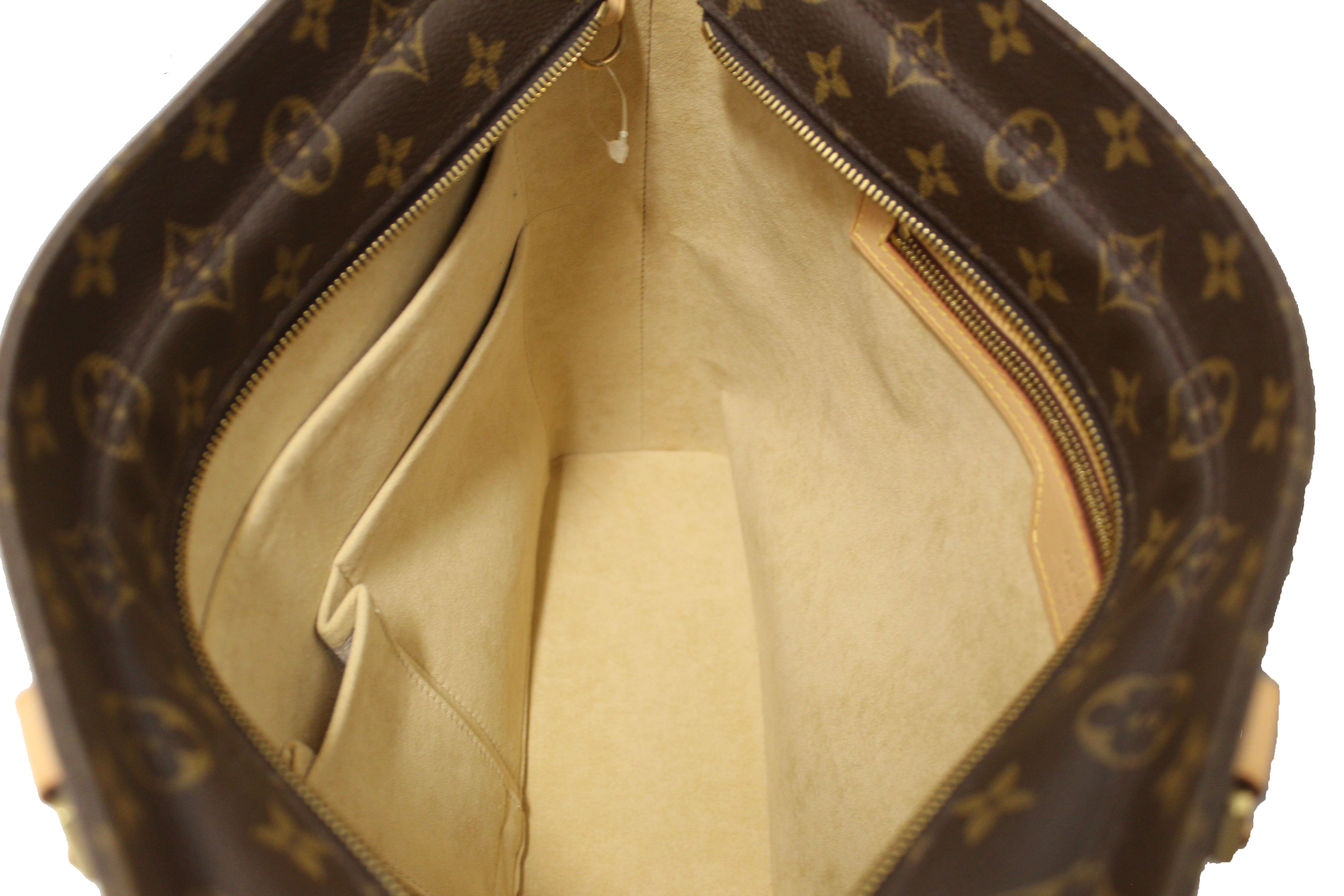 Authentic Louis Vuitton Classic Monogram Luco Tote Shoulder Bag