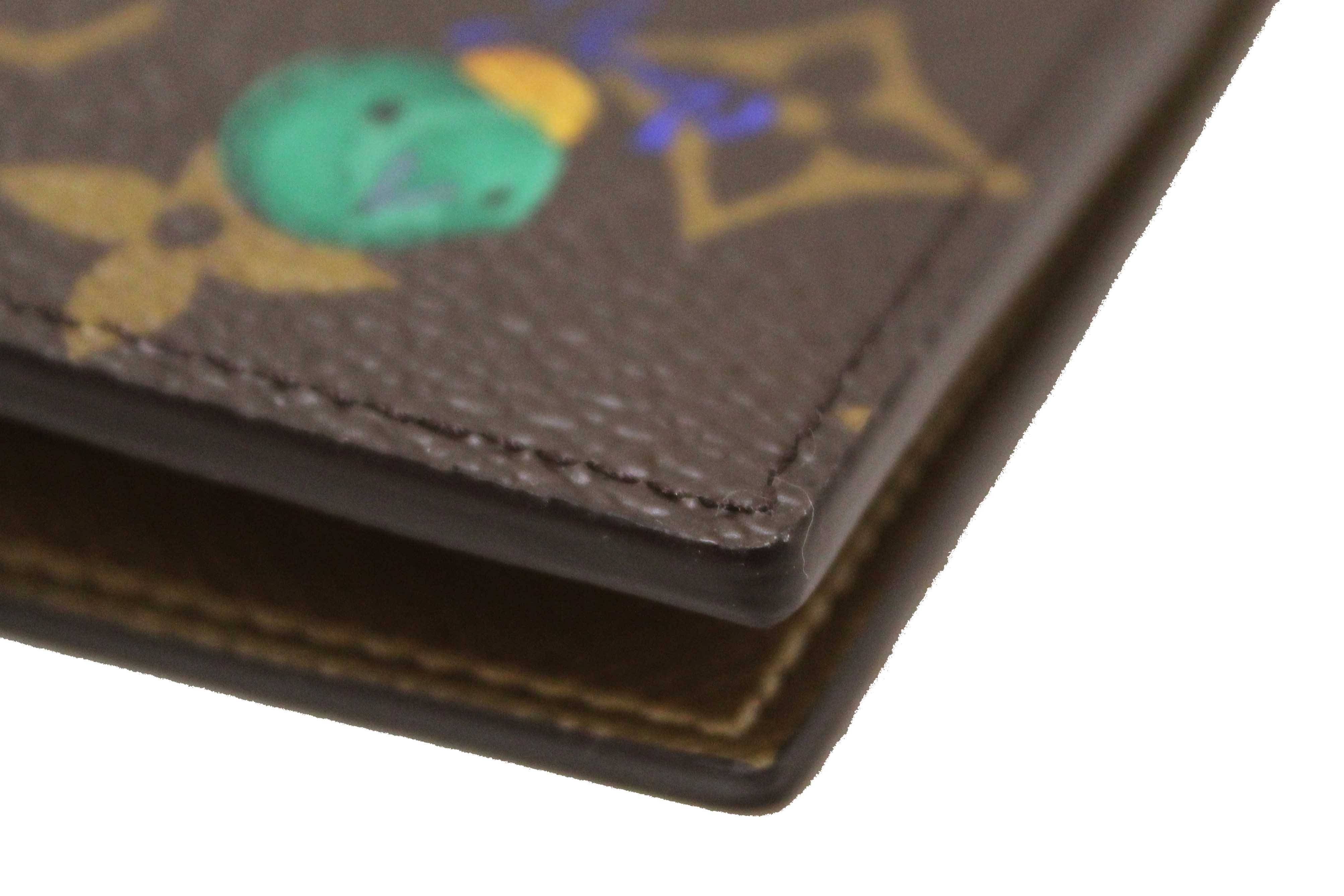 Authentic NEW Louis Vuitton Classic Monogram with  Vivienne Winter Holiday Collection Passport Cover