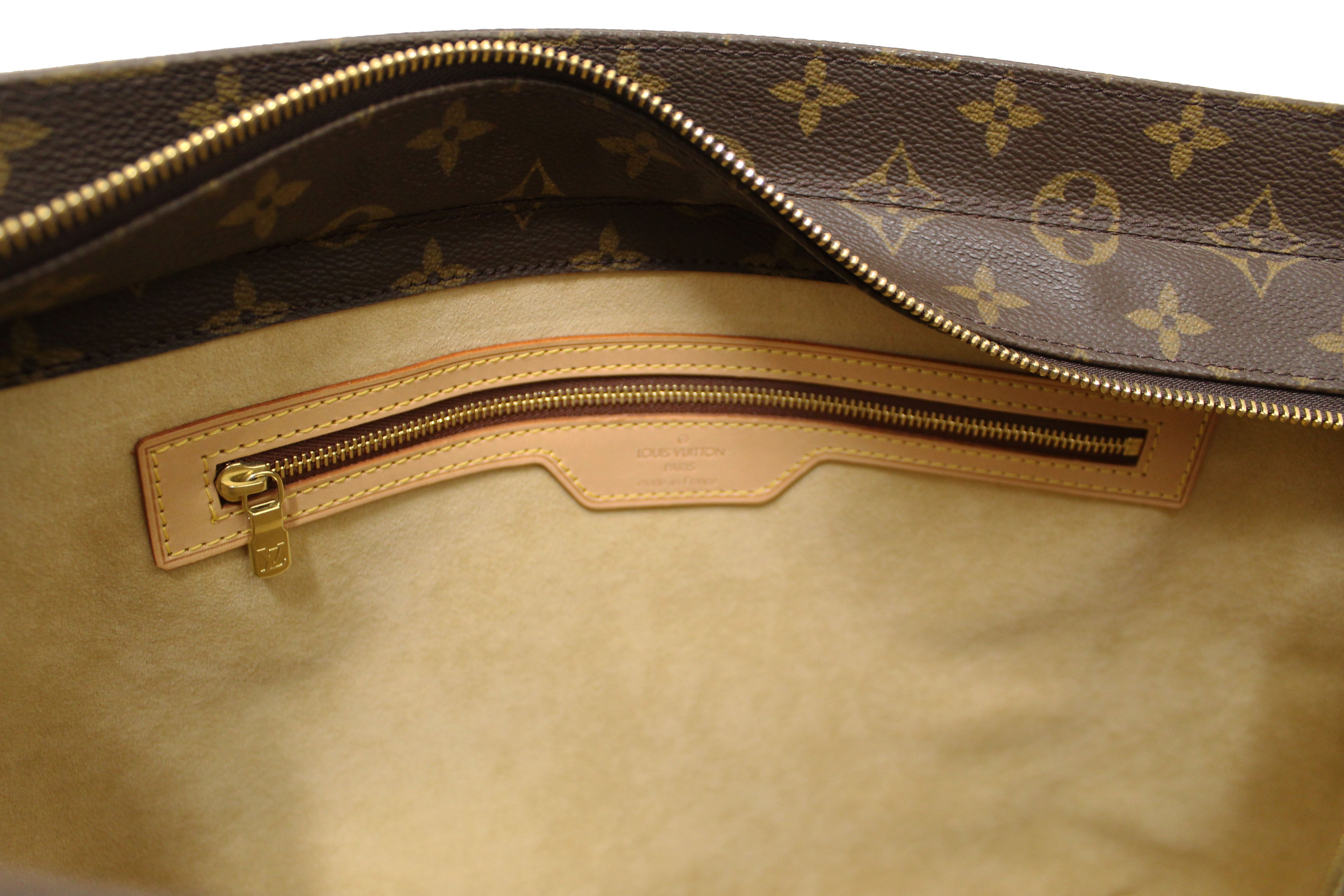Authentic Louis Vuitton Classic Monogram Luco Tote Shoulder Bag