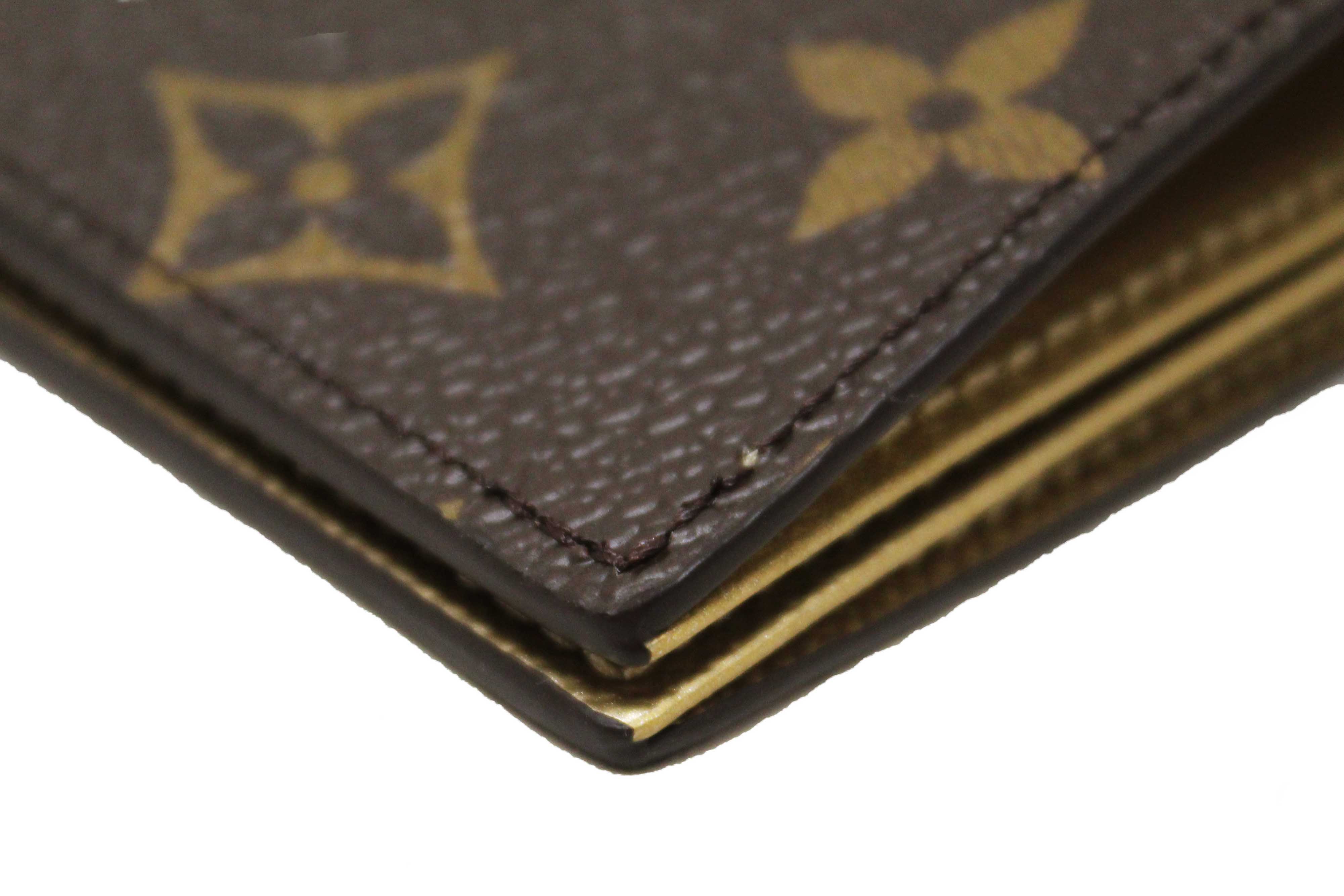 Authentic NEW Louis Vuitton Classic Monogram with  Vivienne Winter Holiday Collection Passport Cover