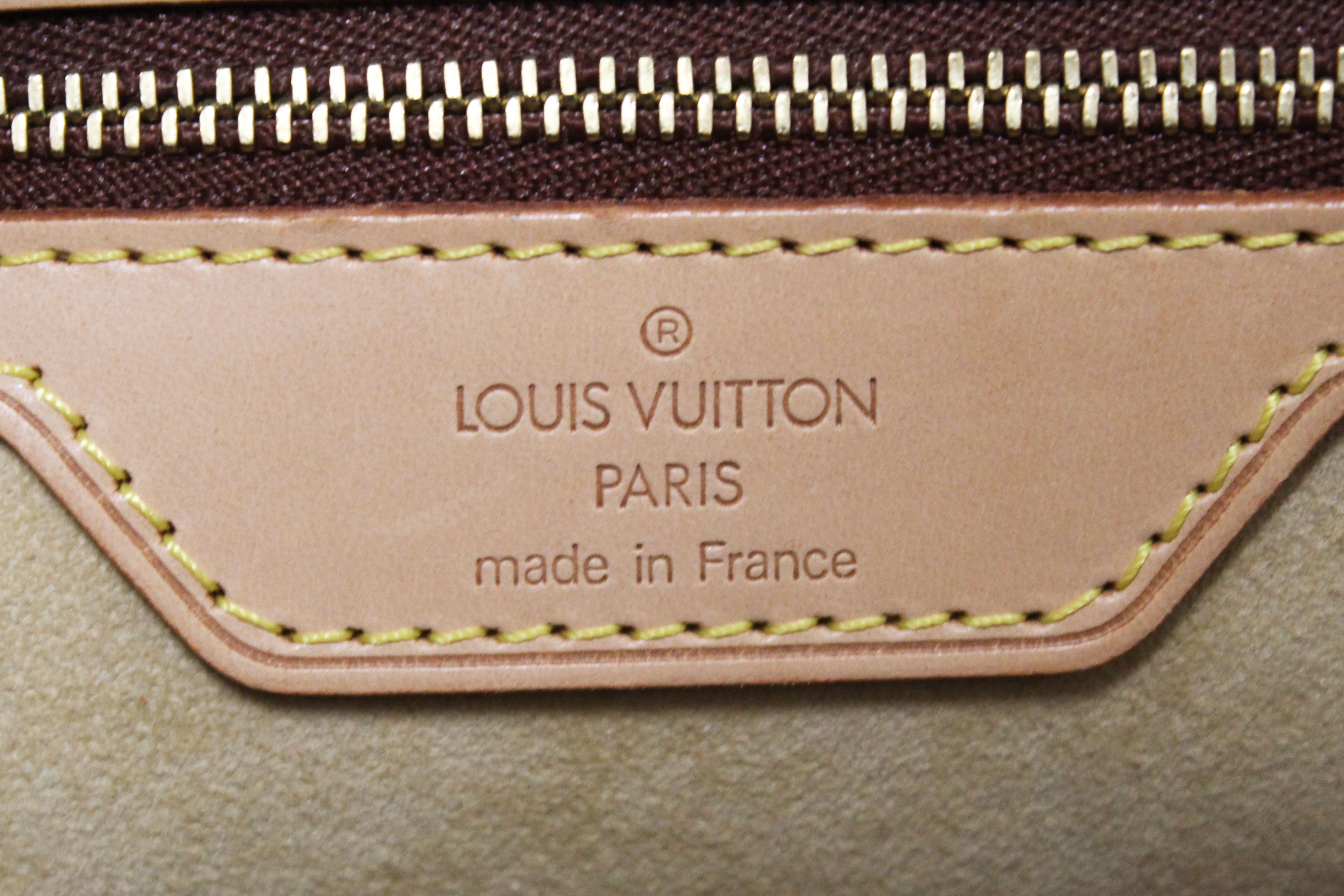 Authentic Louis Vuitton Classic Monogram Luco Tote Shoulder Bag