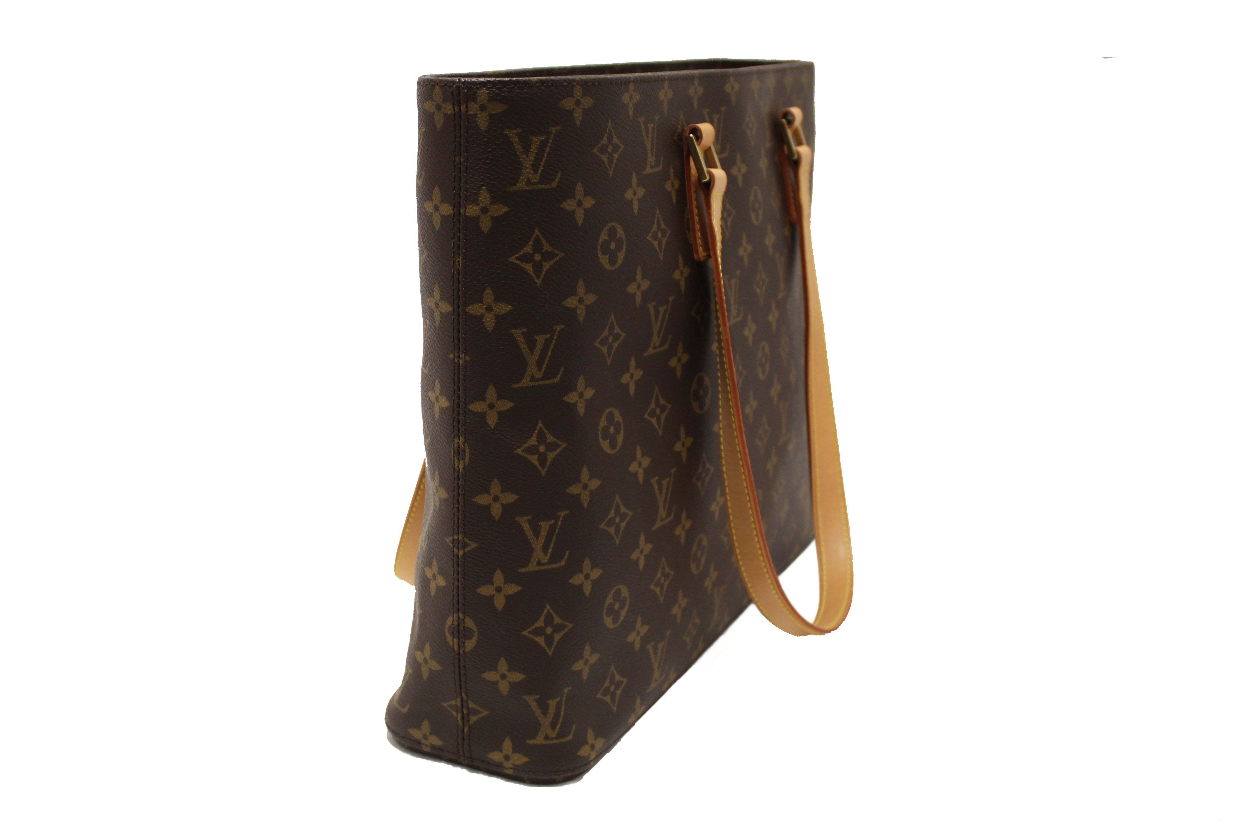 Authentic Louis Vuitton Classic Monogram Luco Tote Shoulder Bag