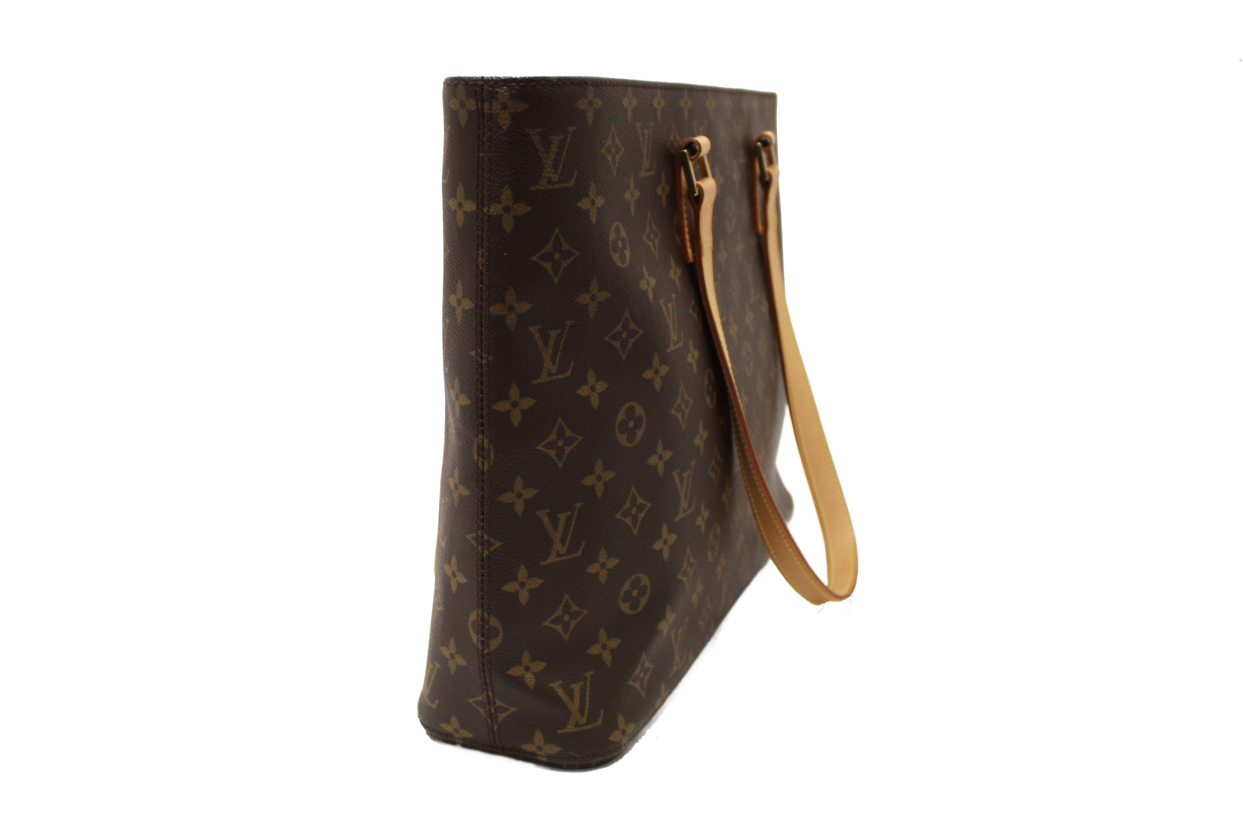 Authentic Louis Vuitton Classic Monogram Luco Tote Shoulder Bag