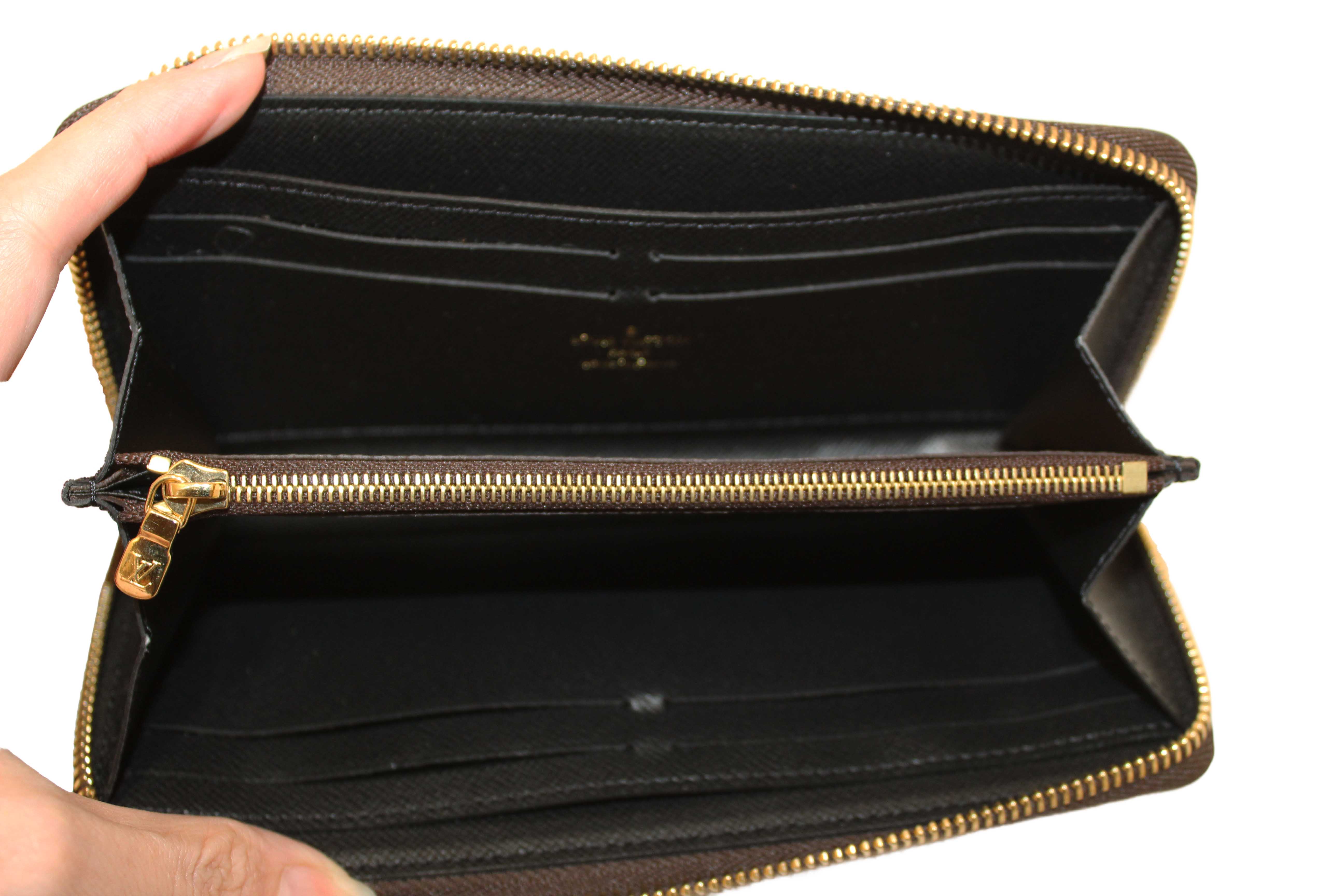 Authentic Louis Vuitton Monogram Reverse Canvas Clemence Wallet